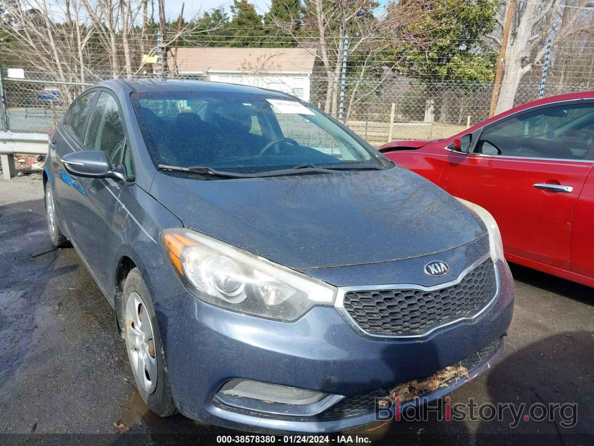 Photo KNAFX4A65G5513562 - KIA FORTE 2016