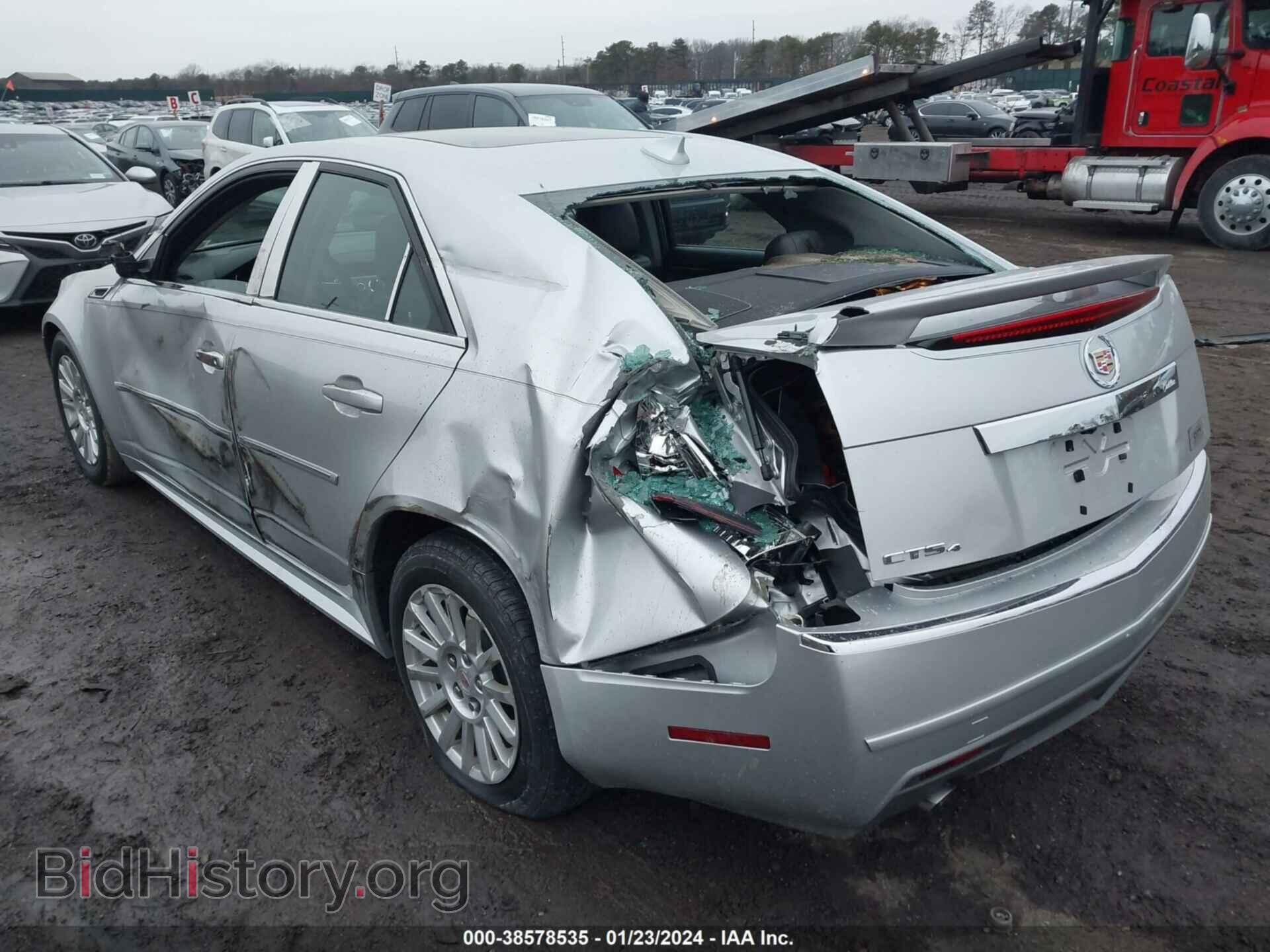 2012 CADILLAC CTS - VIN: 1G6DH5E53C0153720 - Фото 3
