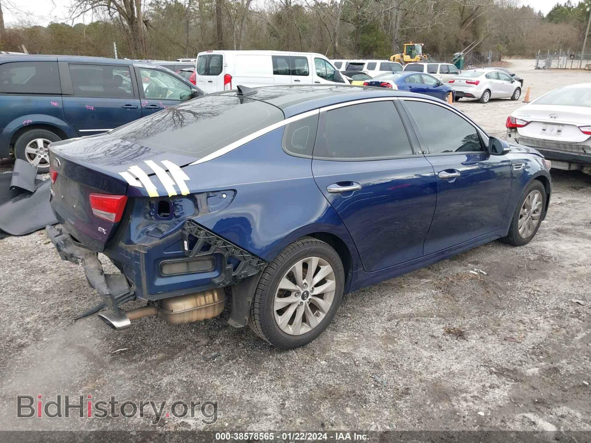 2016 KIA OPTIMA - VIN: 5XXGU4L36GG050281 - Фото 4