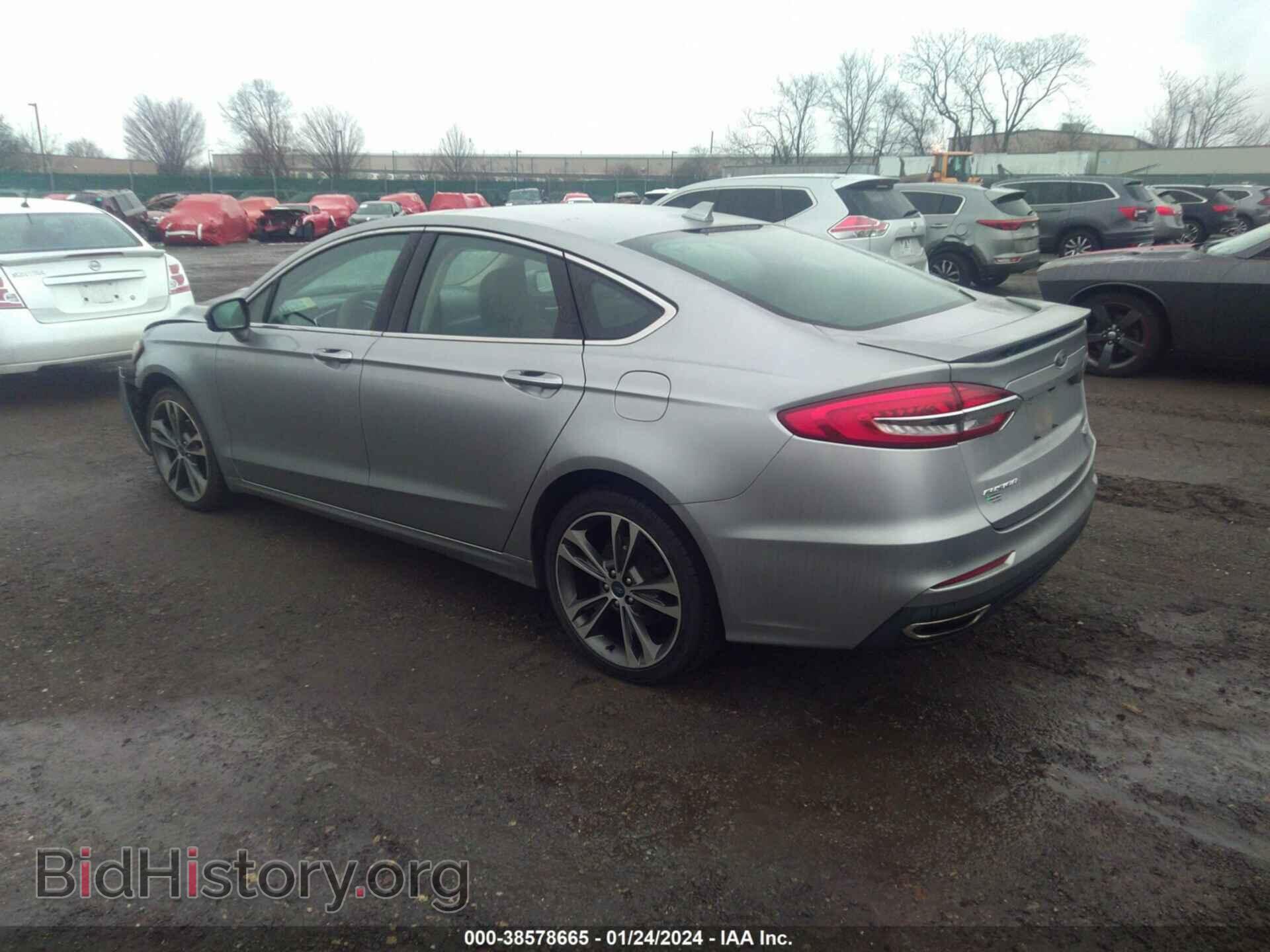 2020 FORD FUSION - VIN: 3FA6P0D99LR116841 - Фото 3