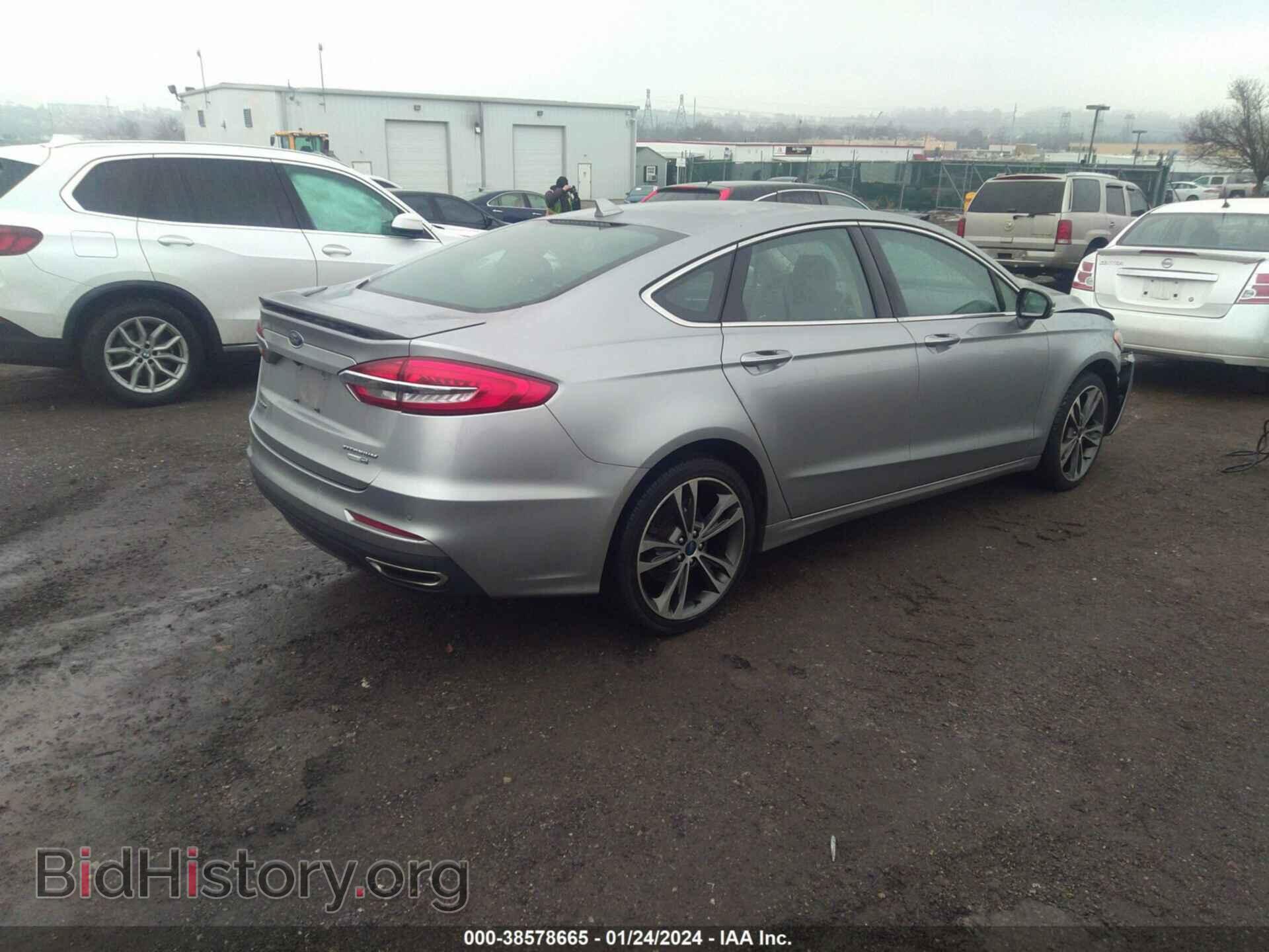 2020 FORD FUSION - VIN: 3FA6P0D99LR116841 - Фото 4