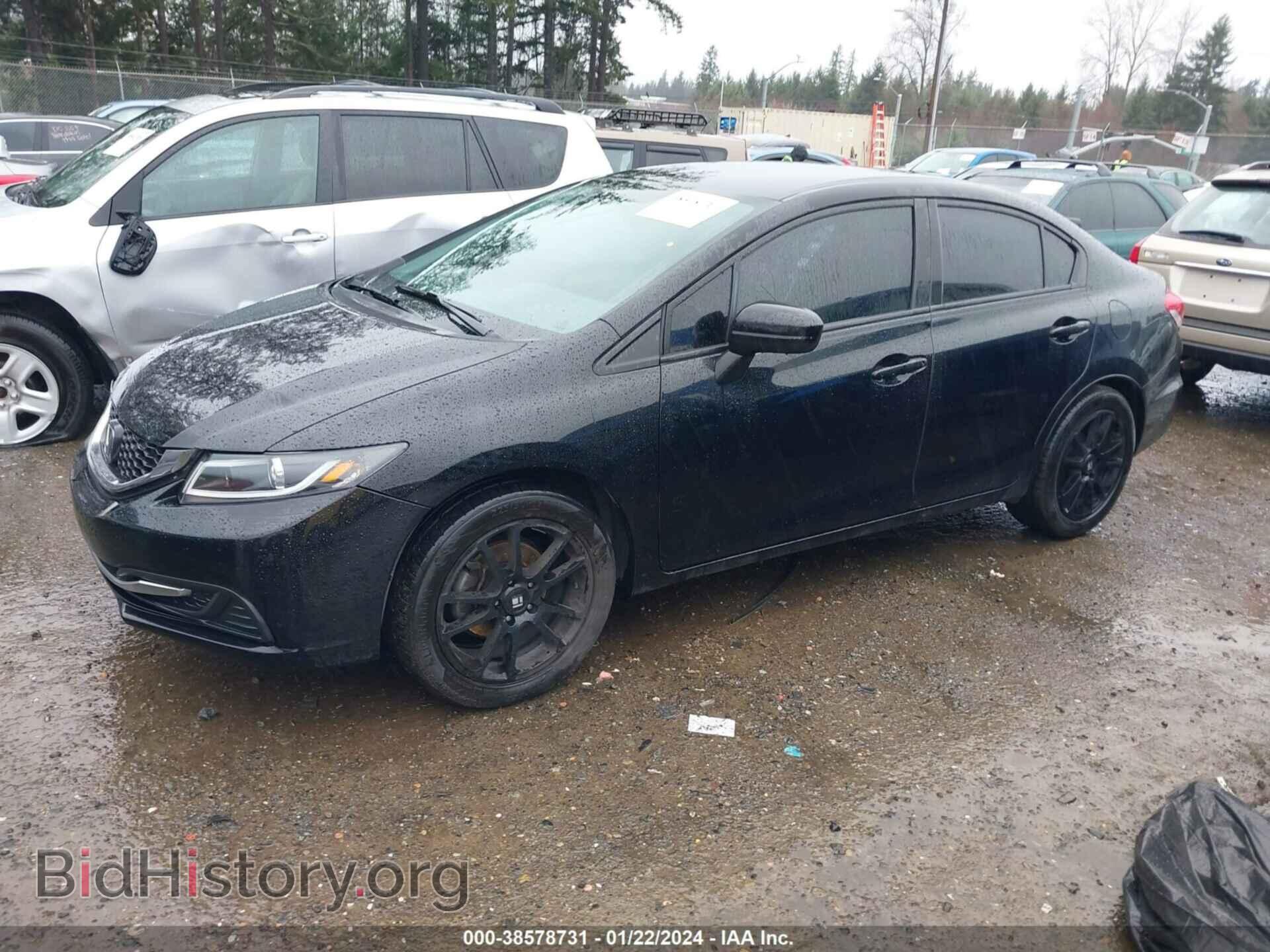 2014 HONDA CIVIC - VIN: 19XFB2F55EE200664 - Фото 2