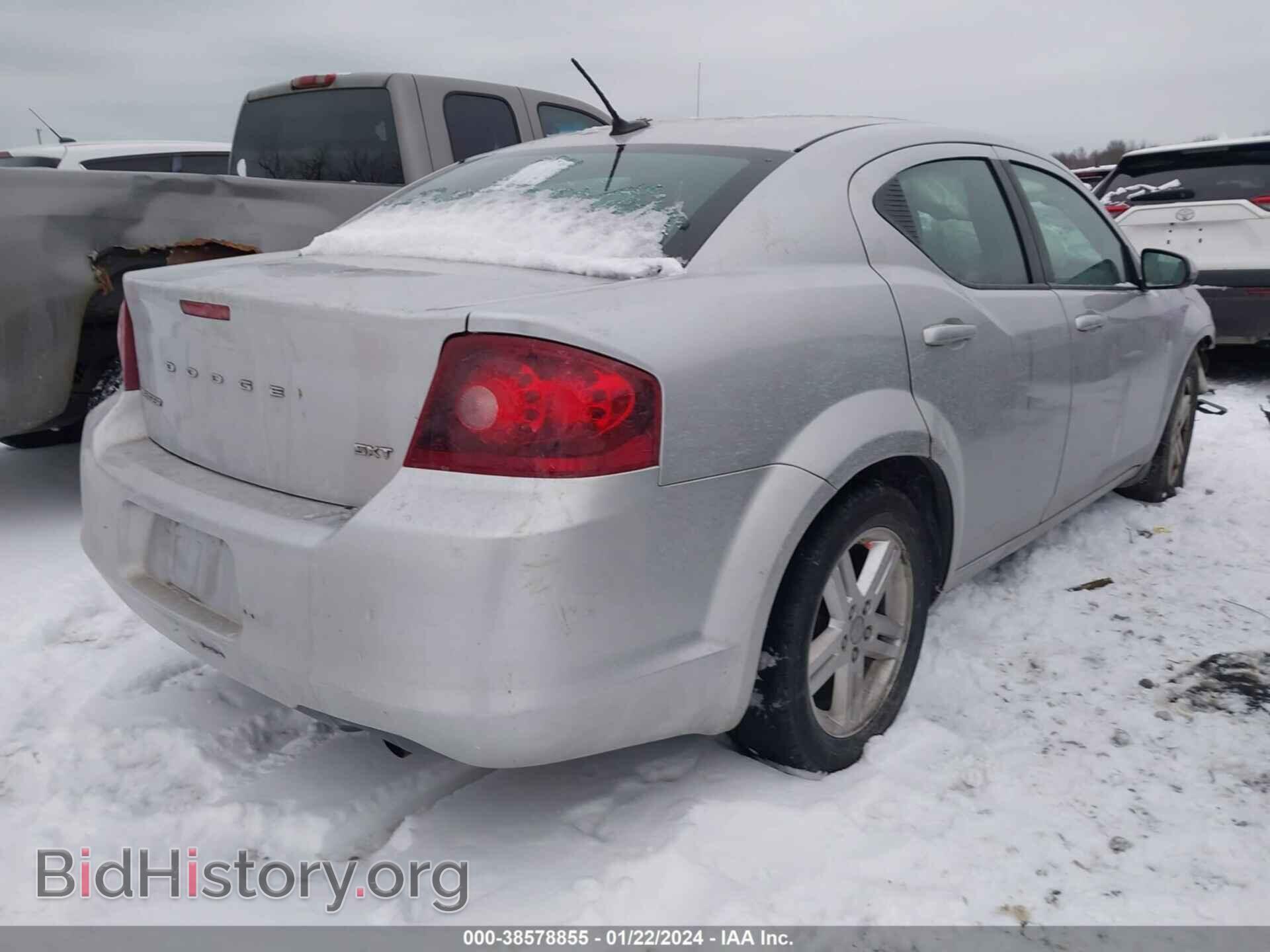 2012 DODGE AVENGER - VIN: 1C3CDZCB7CN221500 - Фото 4