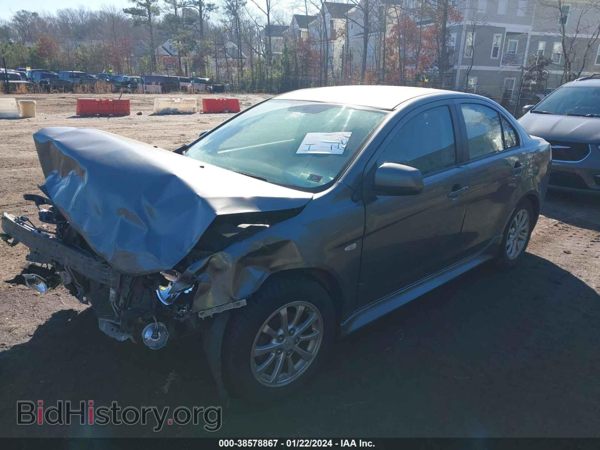2011 MITSUBISHI LANCER - VIN: JA32U2FU3BU036908 - Фото 2