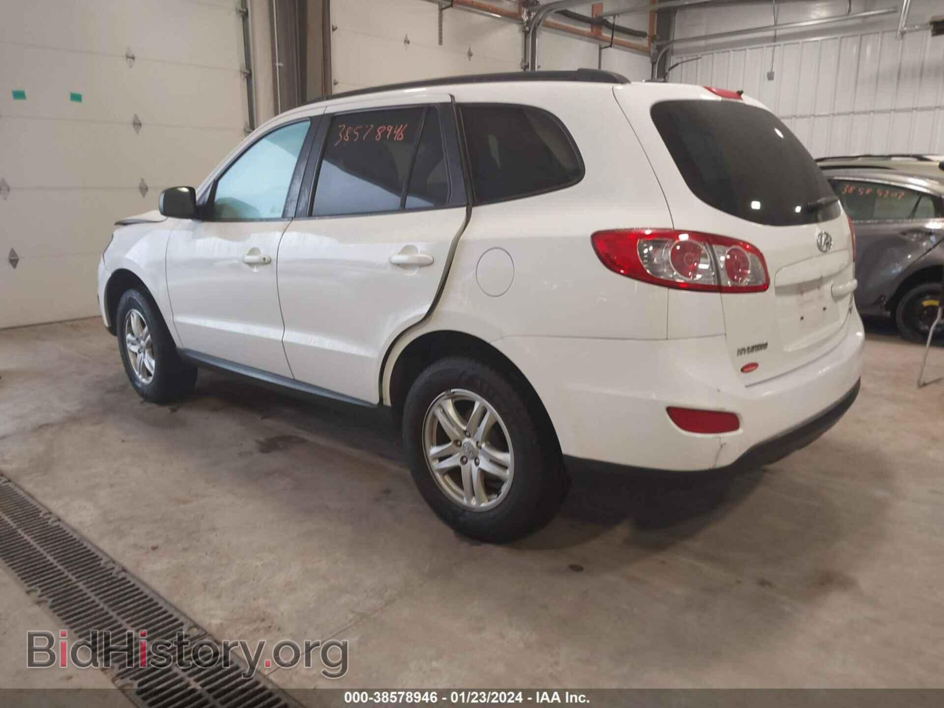 2010 HYUNDAI SANTA FE - VIN: 5NMSGDAB4AH374706 - Фото 3