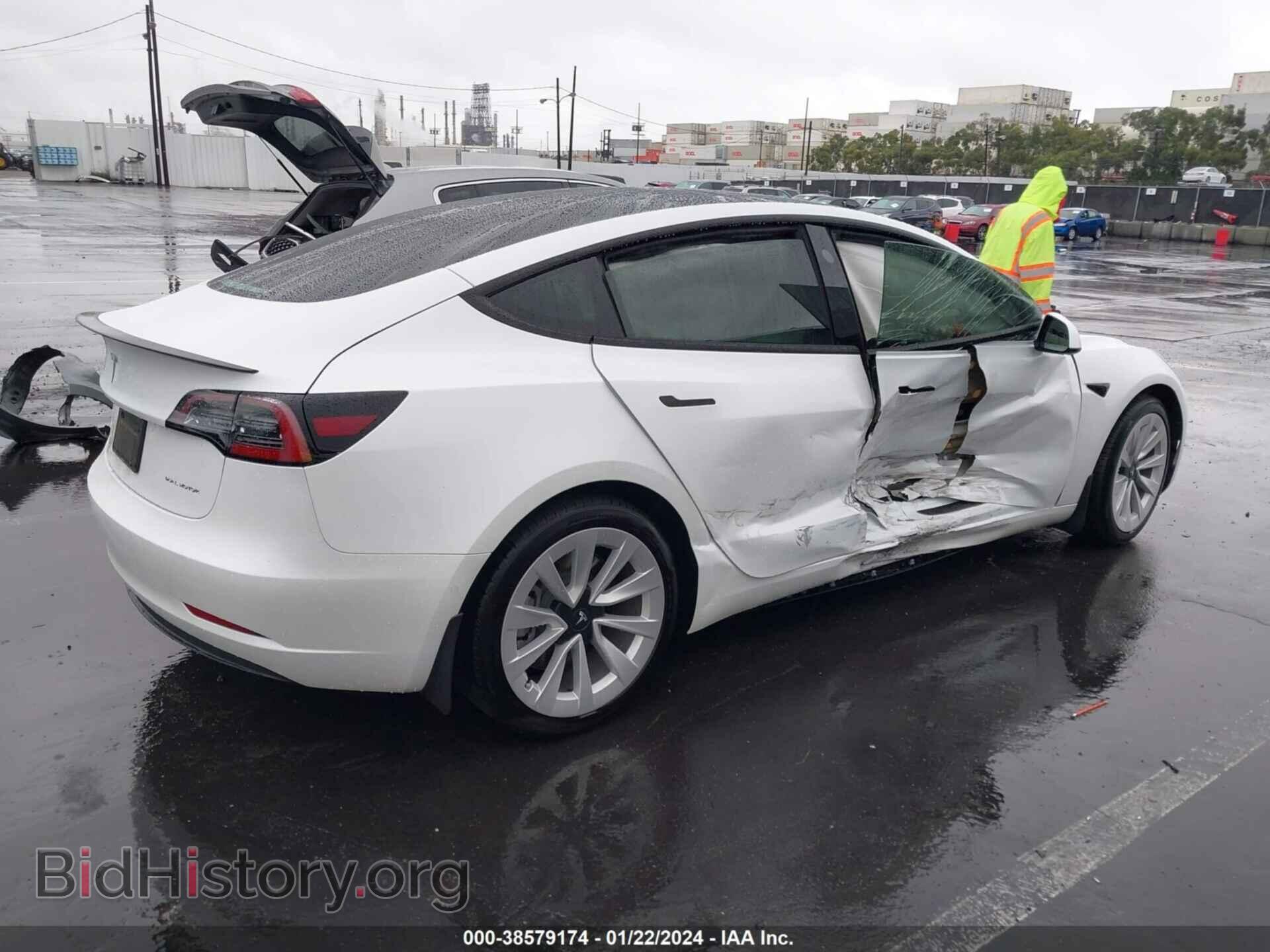 2022 TESLA MODEL 3 - VIN: 5YJ3E1EB3NF183272 - Фото 4