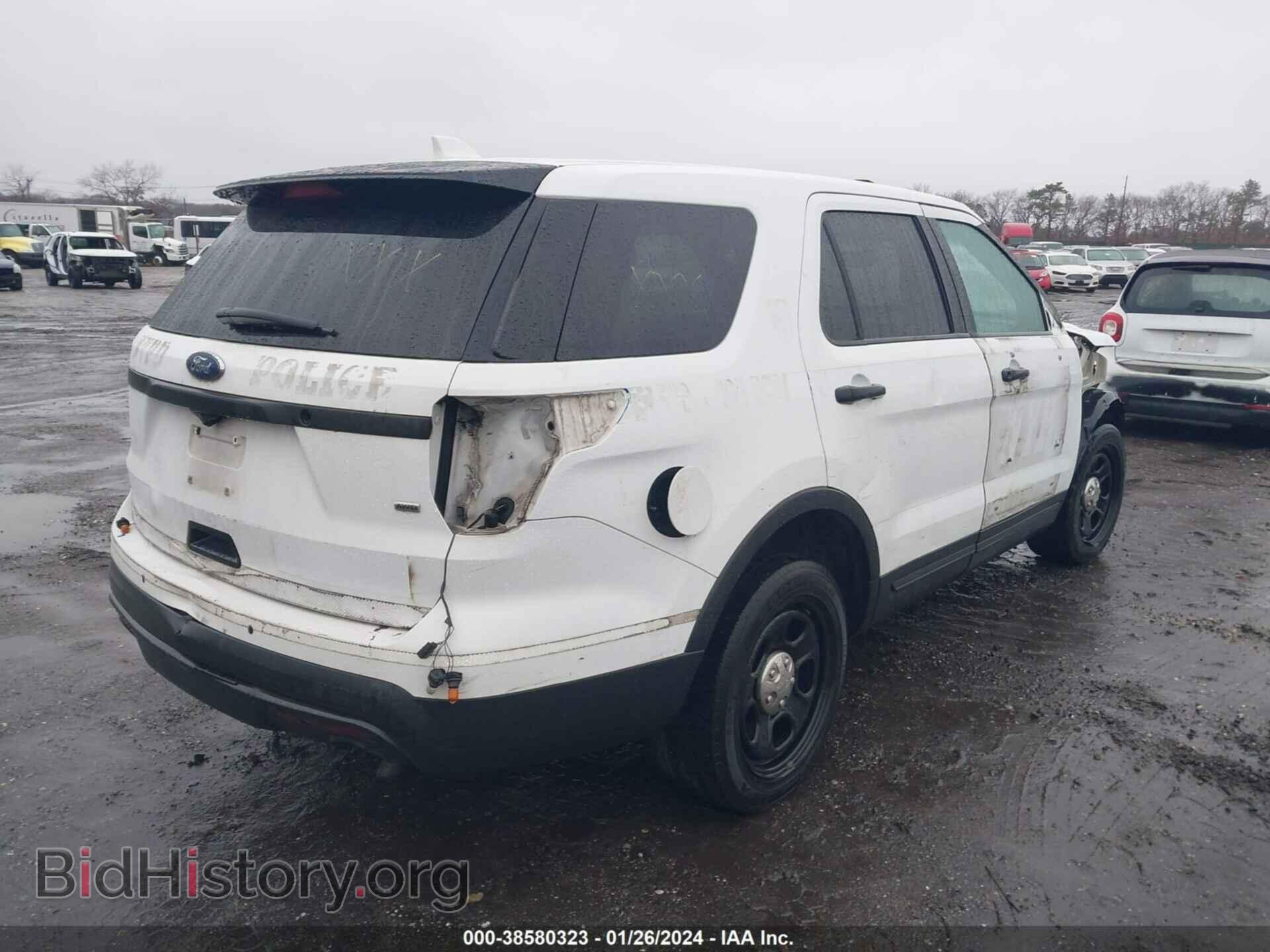 2016 FORD UTILITY POLICE INTERCEPTOR - VIN: 1FM5K8AR7GGB81493 - Фото 4