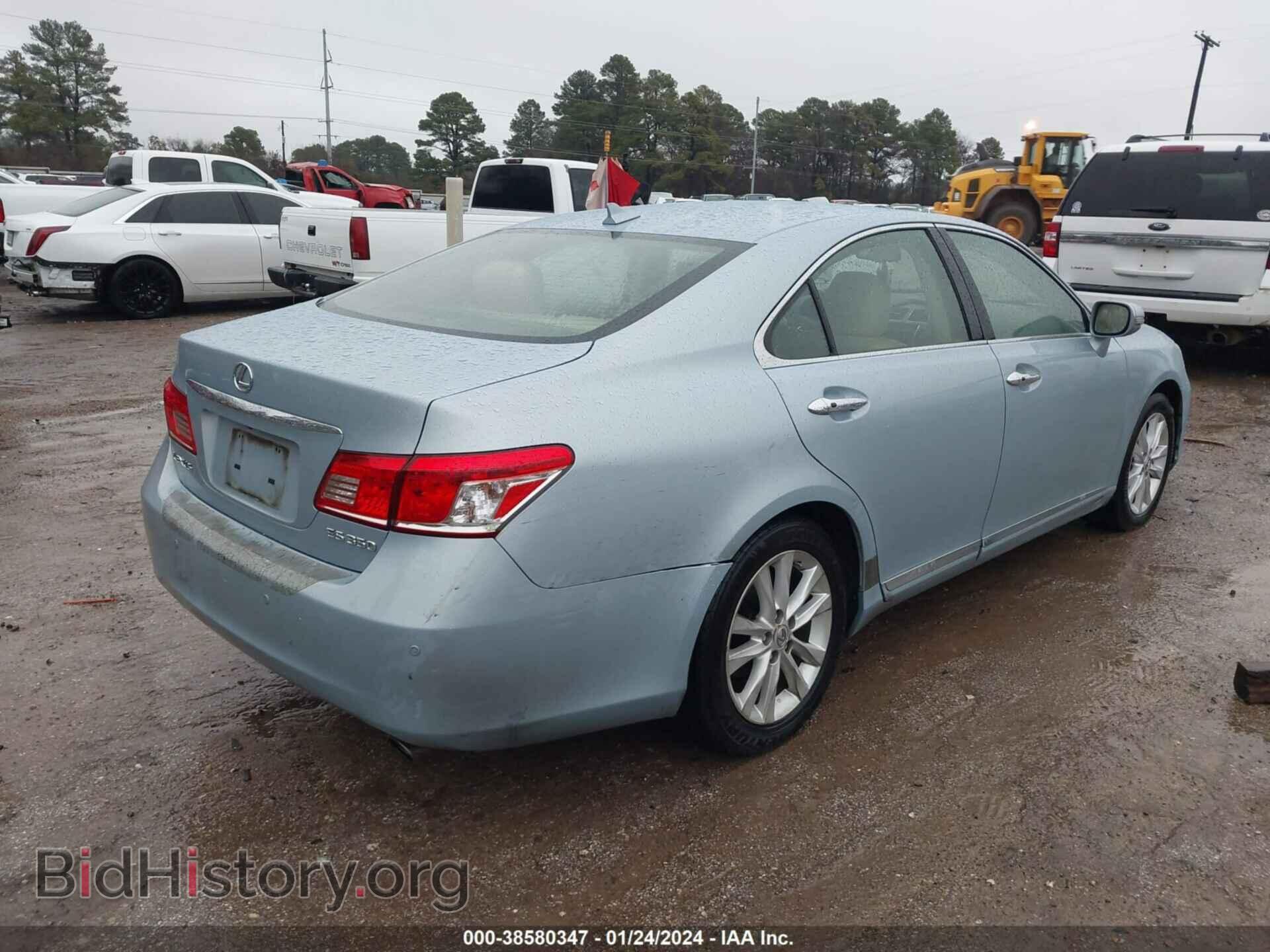 2010 LEXUS ES 350 - VIN: JTHBK1EG4A2368152 - Фото 4