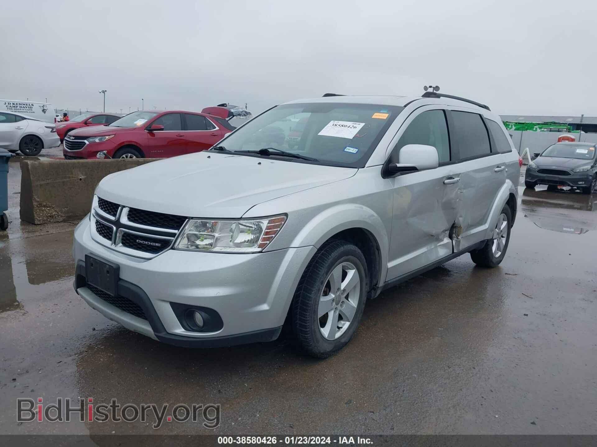 2012 DODGE JOURNEY - VIN: 3C4PDCBG6CT213489 - Фото 2