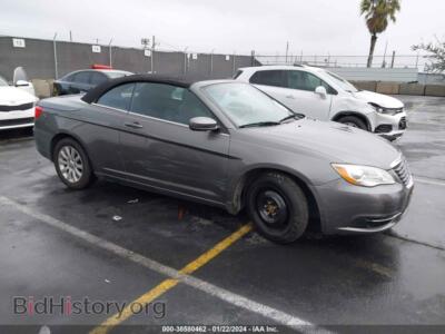 2013 Chrysler 200 Touring, серый — VIN 1C3BCBEB6DN592331, IAAI