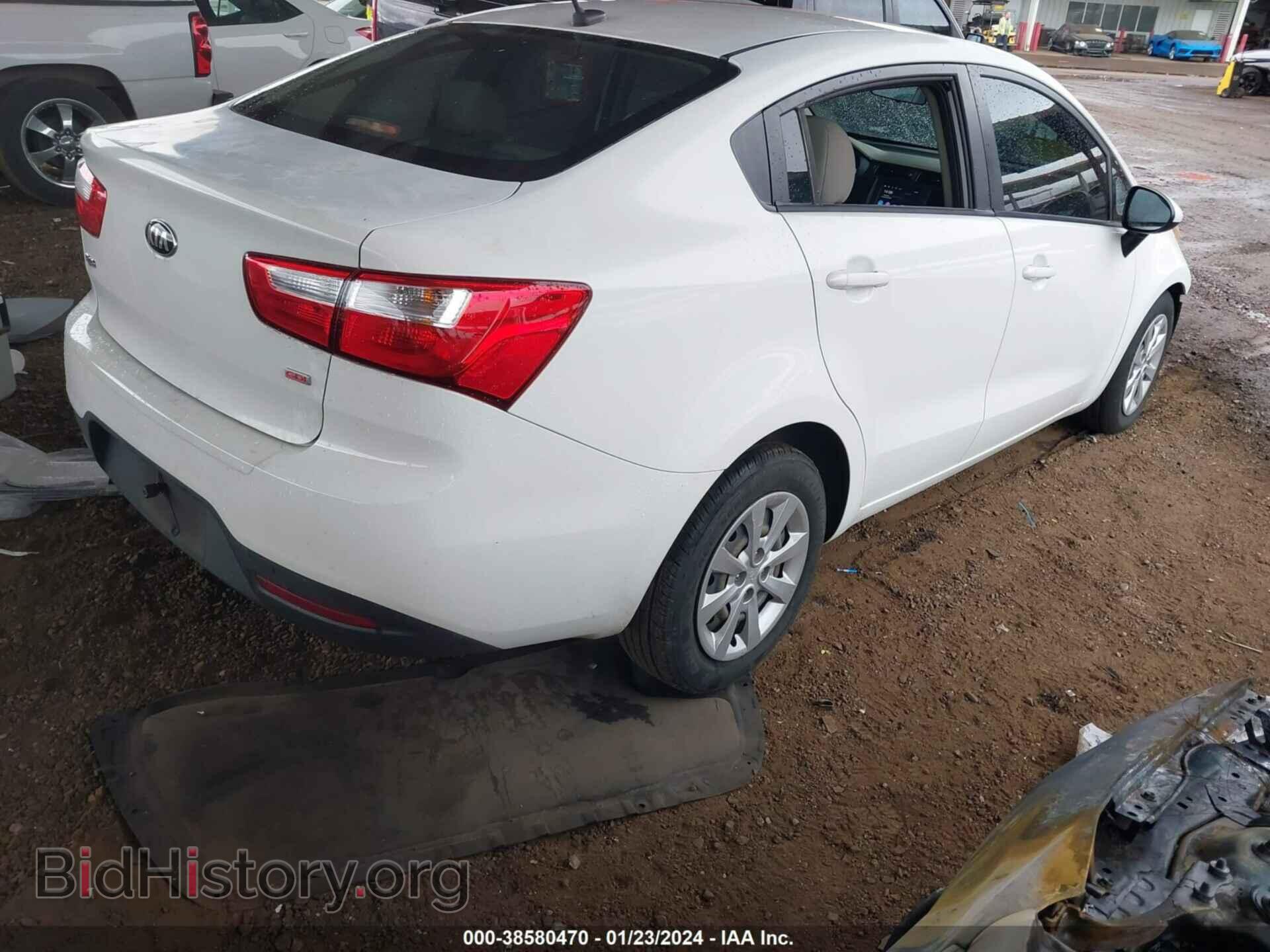 2014 KIA RIO - VIN: KNADM4A39E6415471 - Фото 4