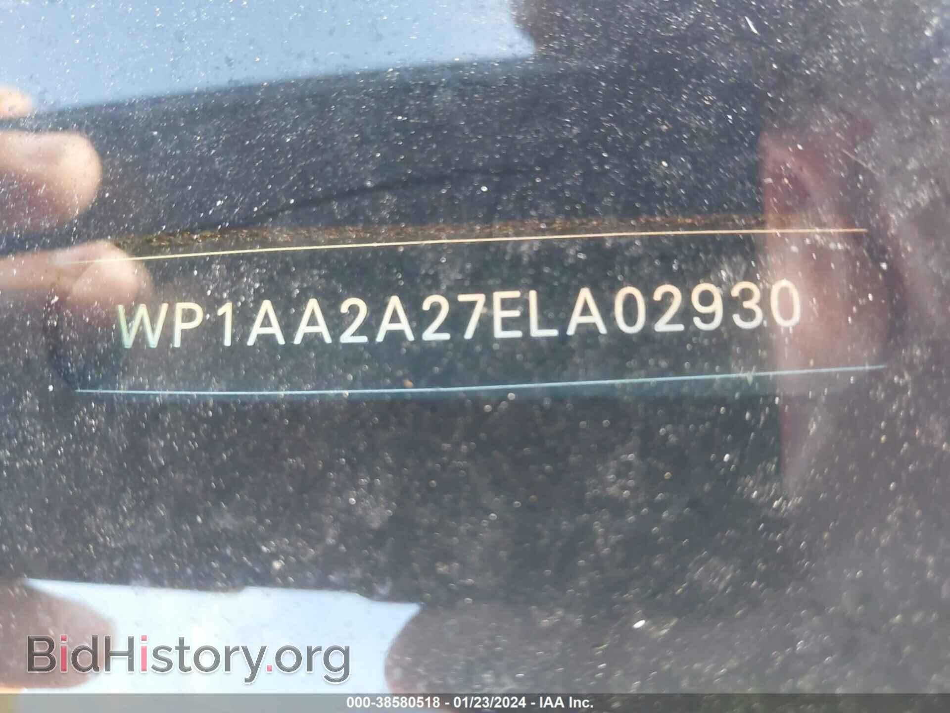 2014 PORSCHE CAYENNE - VIN: WP1AA2A27ELA02930 - Фото 9