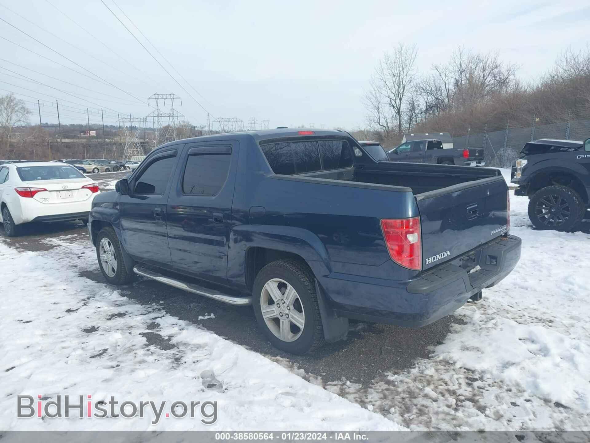 2010 HONDA RIDGELINE - VIN: 5FPYK1F54AB006951 - Фото 3