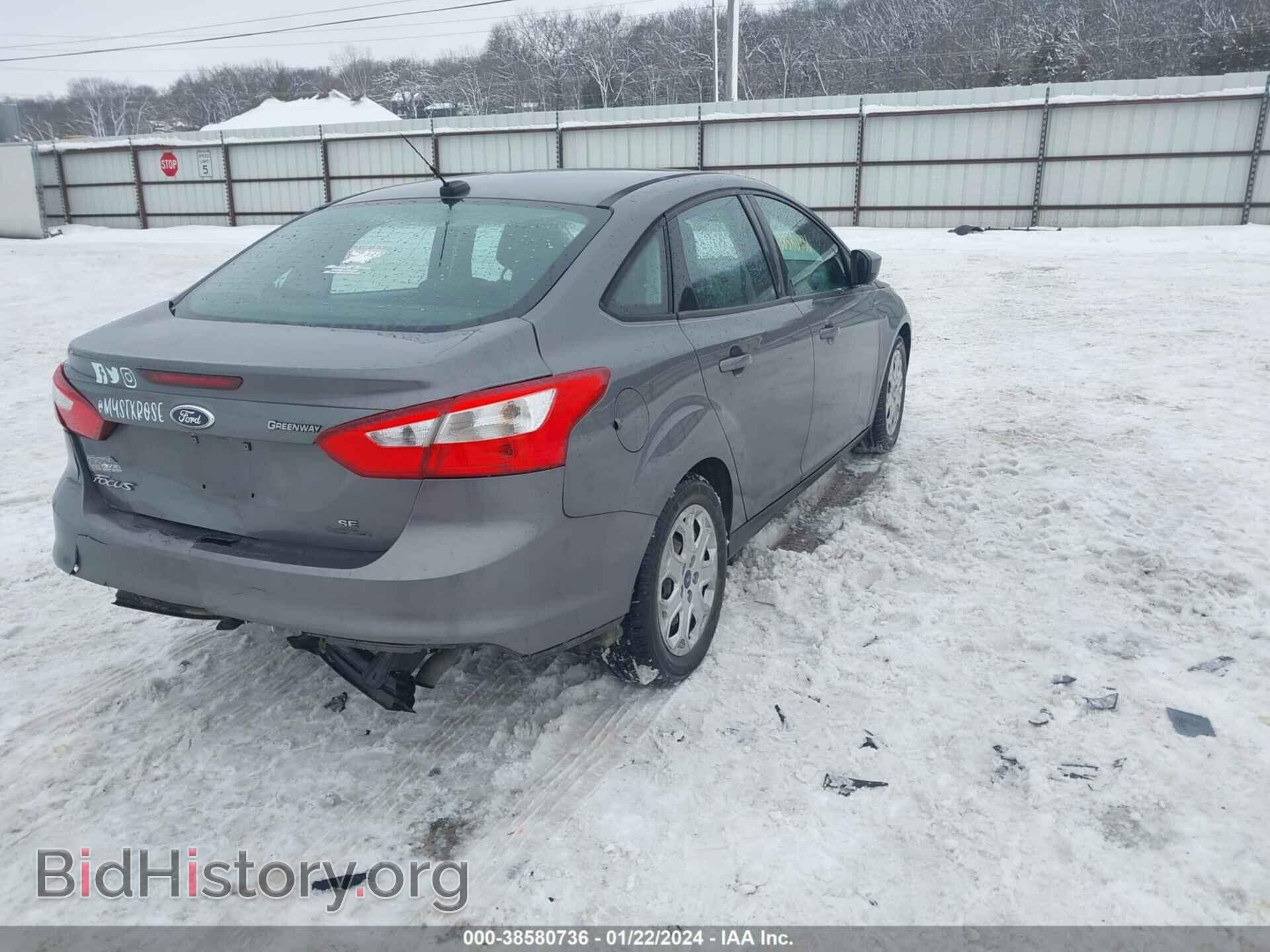 2012 FORD FOCUS - VIN: 1FAHP3F24CL381241 - Фото 4