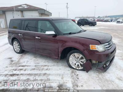 2011 Ford FLEX Limited, burgundy — VIN 2FMHK6DC3BBD25260, IAAI