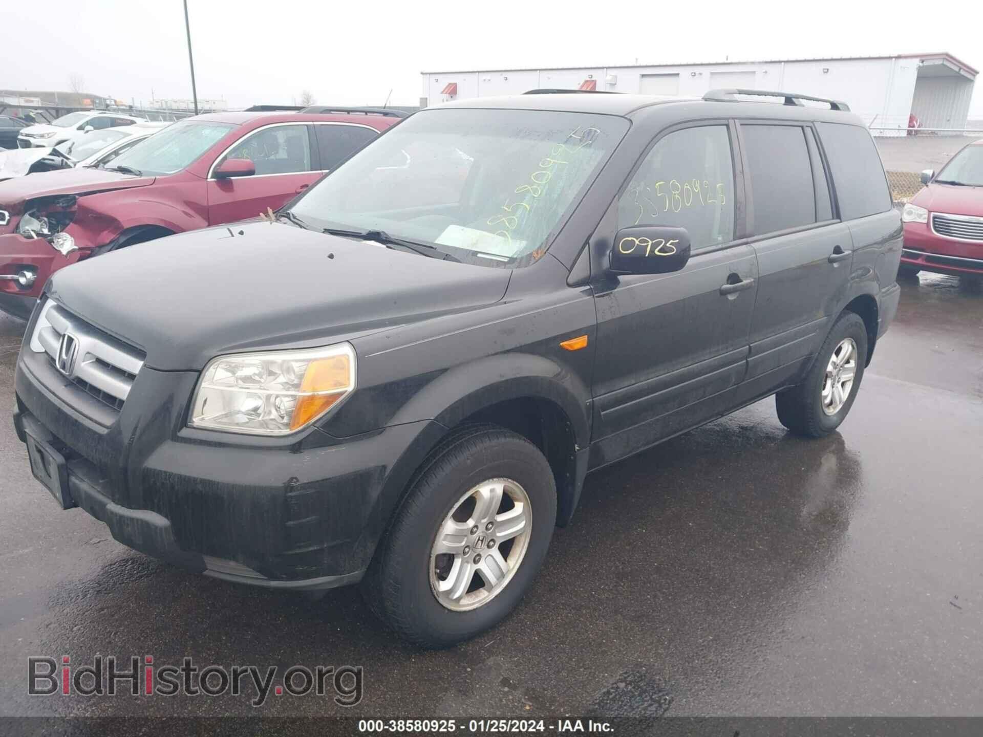 2008 HONDA PILOT - VIN: 5FNYF28208B020250 - Фото 2