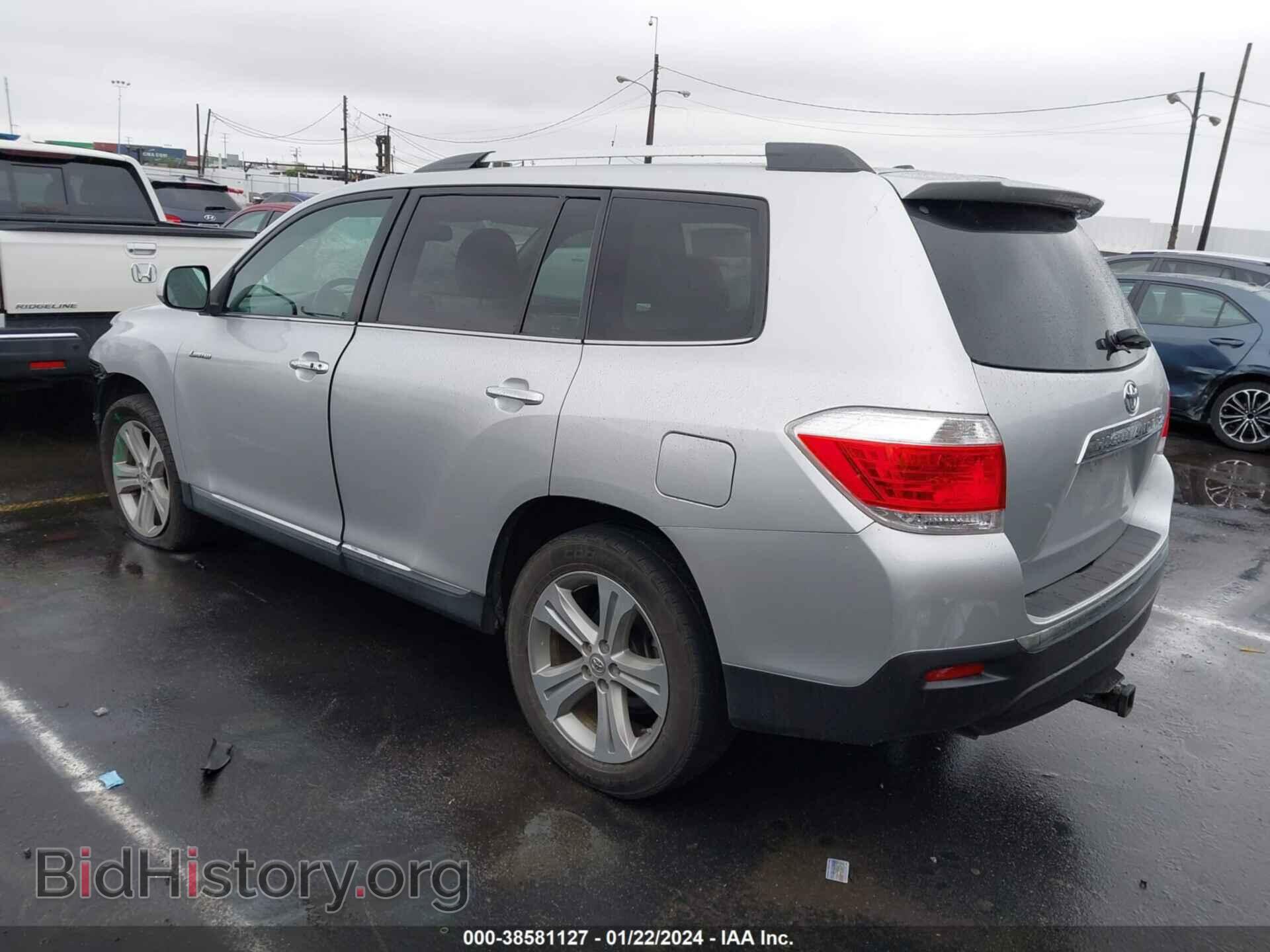 2012 TOYOTA HIGHLANDER - VIN: 5TDYK3EH2CS067648 - Фото 3