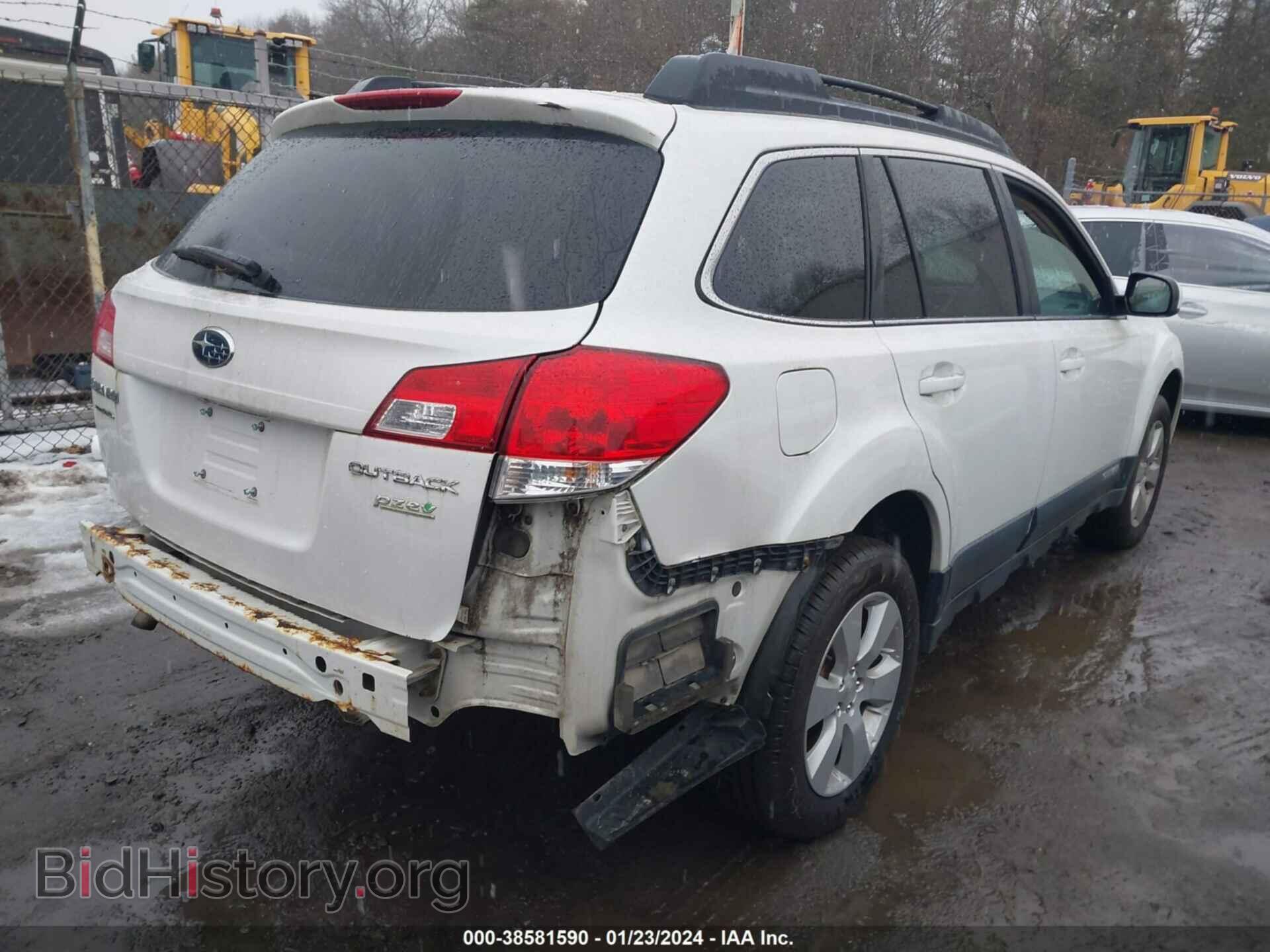 2012 SUBARU OUTBACK - VIN: 4S4BRBCCXC3270139 - Фото 4