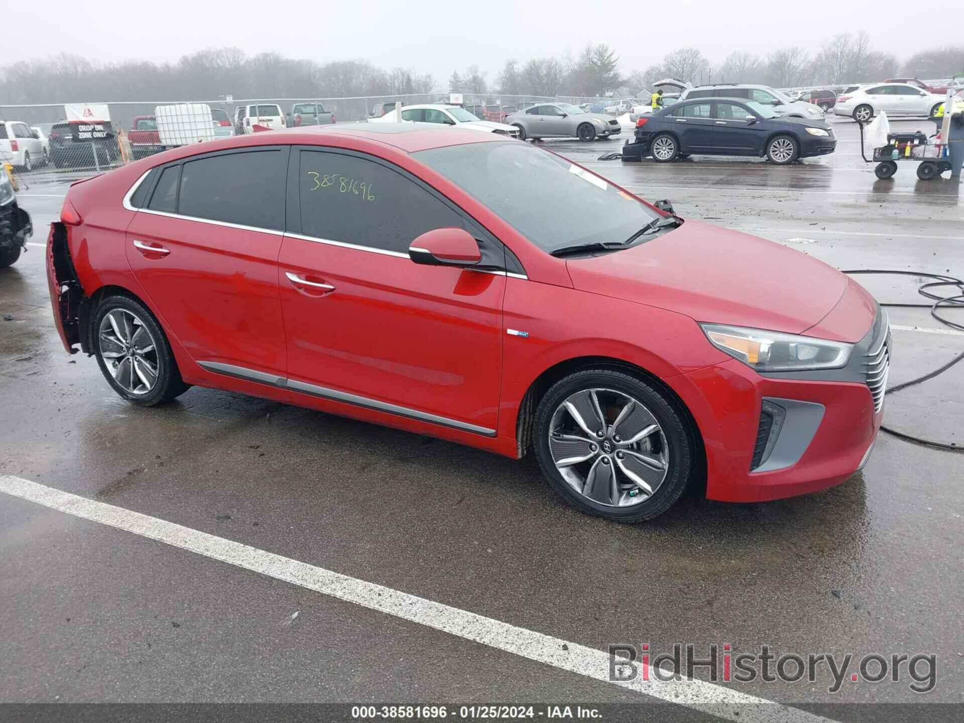 Photo KMHC85LC6KU112253 - HYUNDAI IONIQ HYBRID 2019