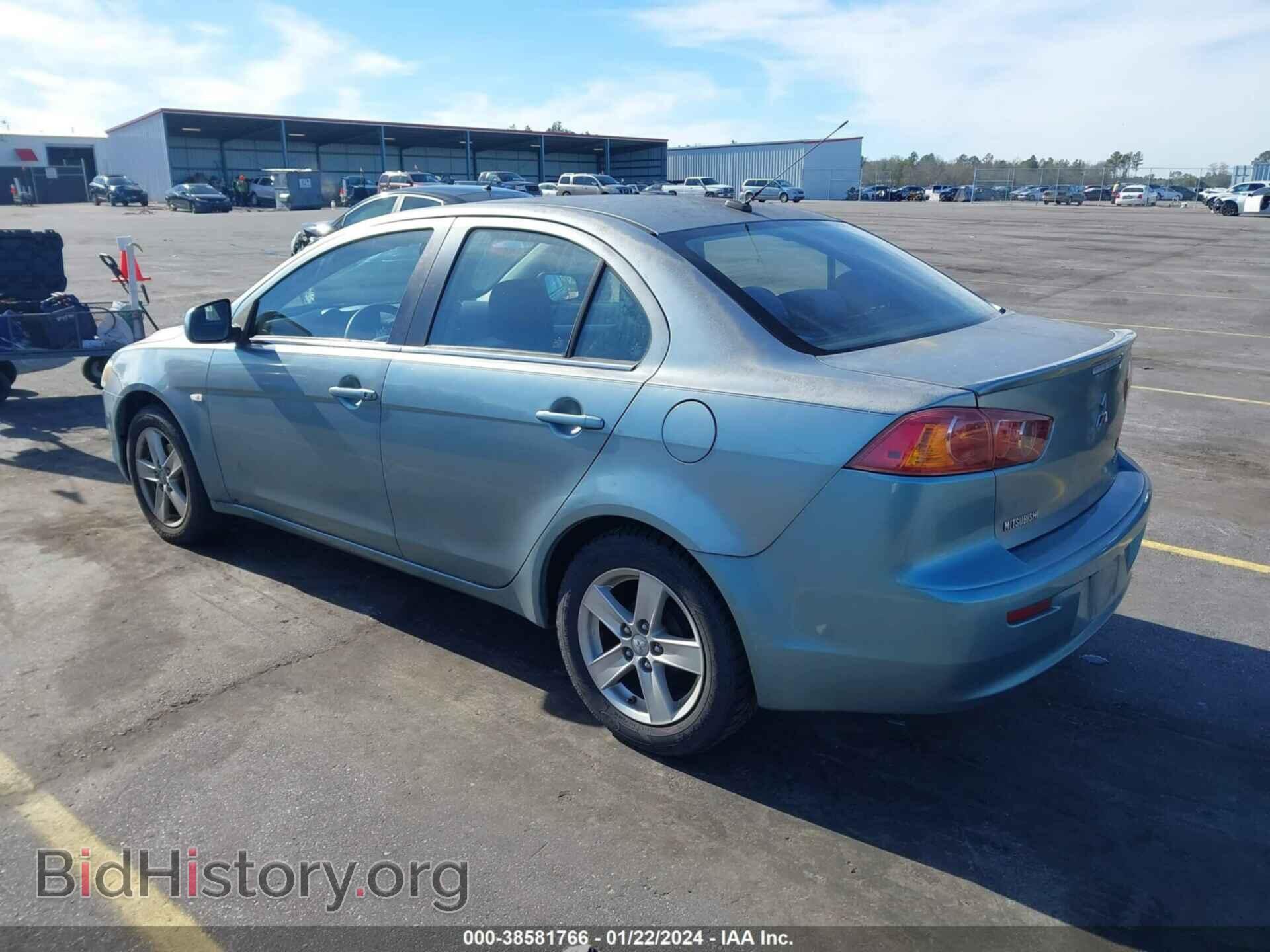 2008 MITSUBISHI LANCER - VIN: JA3AU26U08U034151 - Фото 3