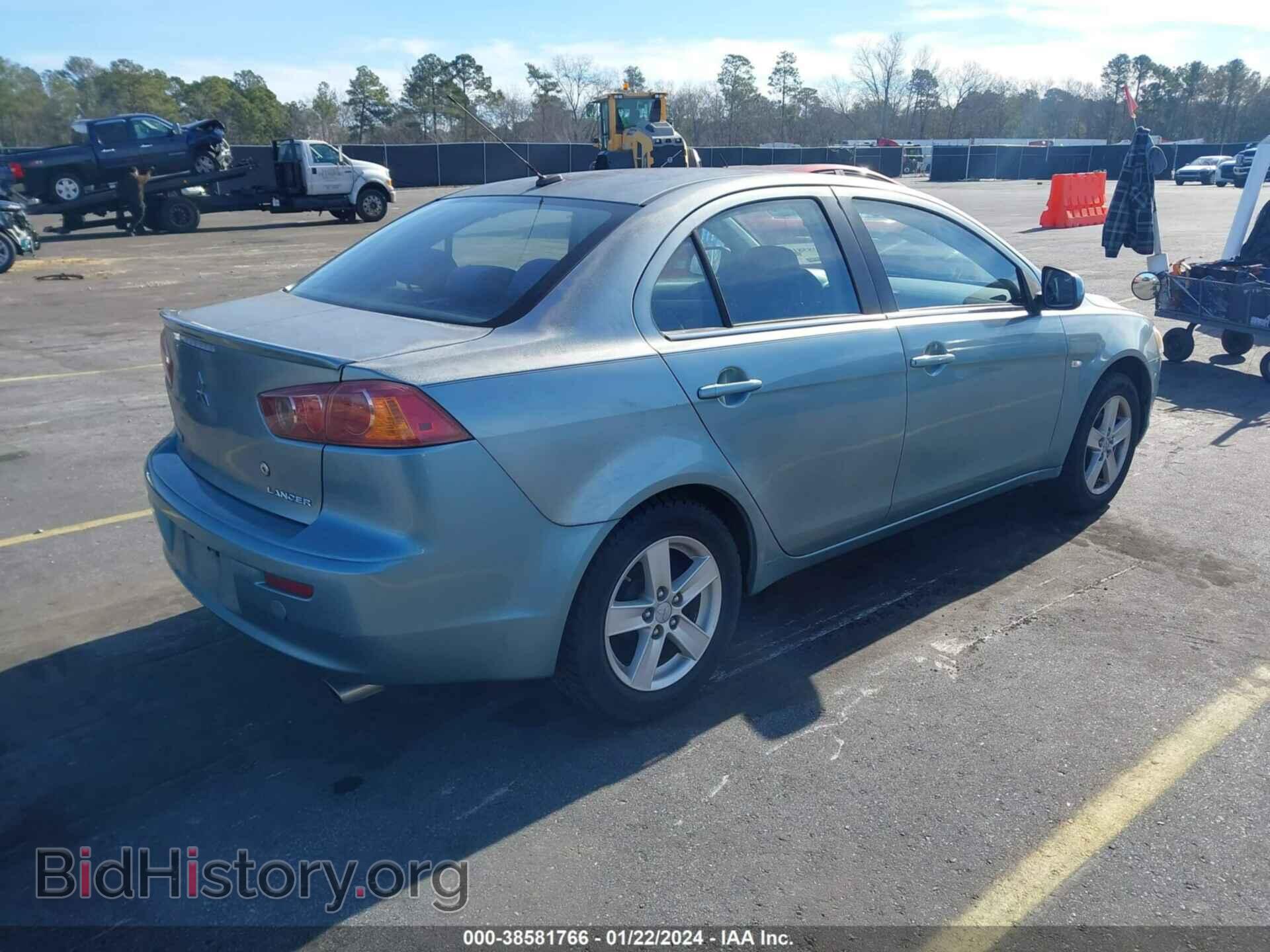 2008 MITSUBISHI LANCER - VIN: JA3AU26U08U034151 - Фото 4