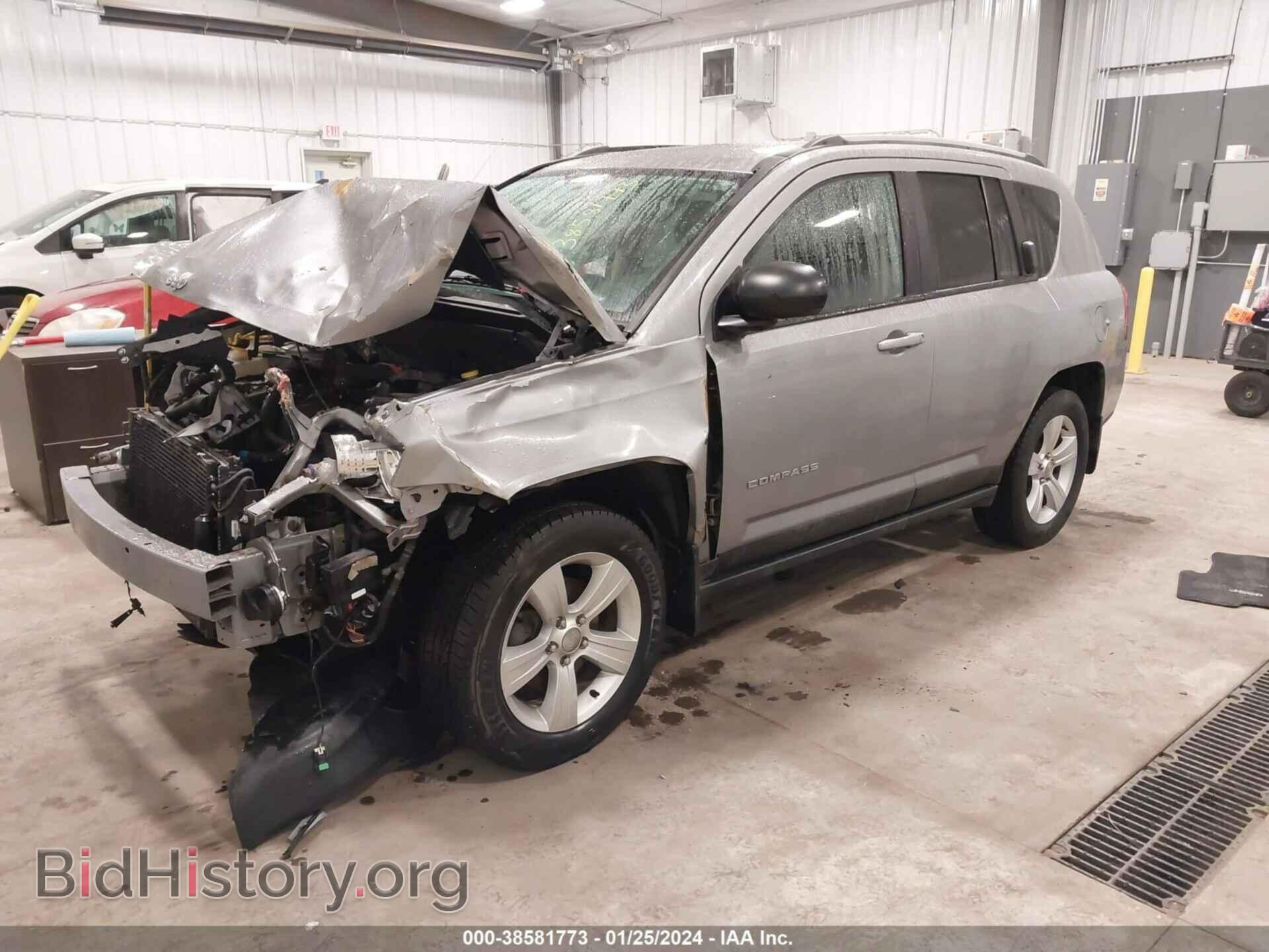 2016 JEEP COMPASS - VIN: 1C4NJDBB1GD626572 - Фото 2