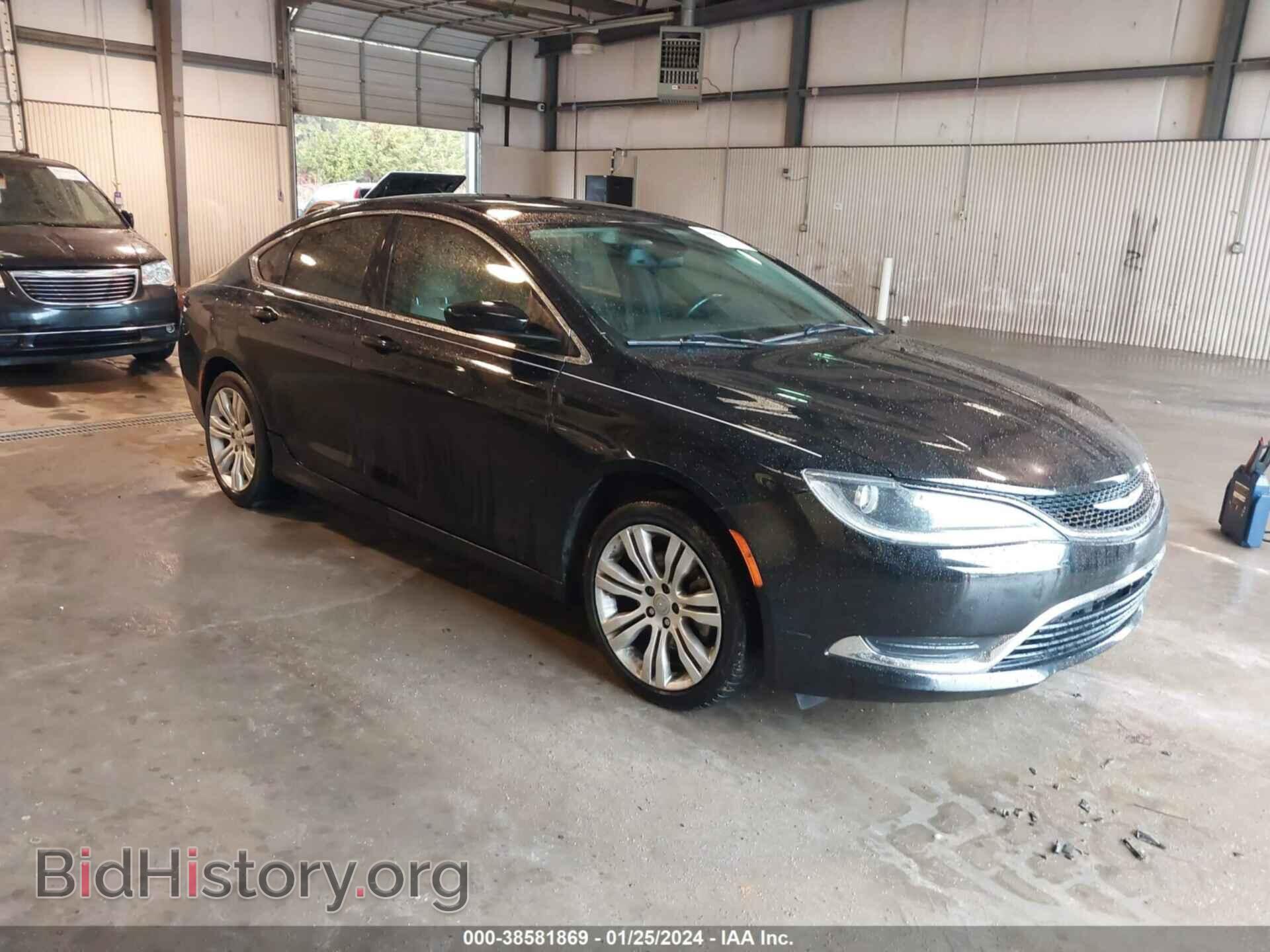 Фотография 1C3CCCAB0FN534928 - CHRYSLER 200 2015