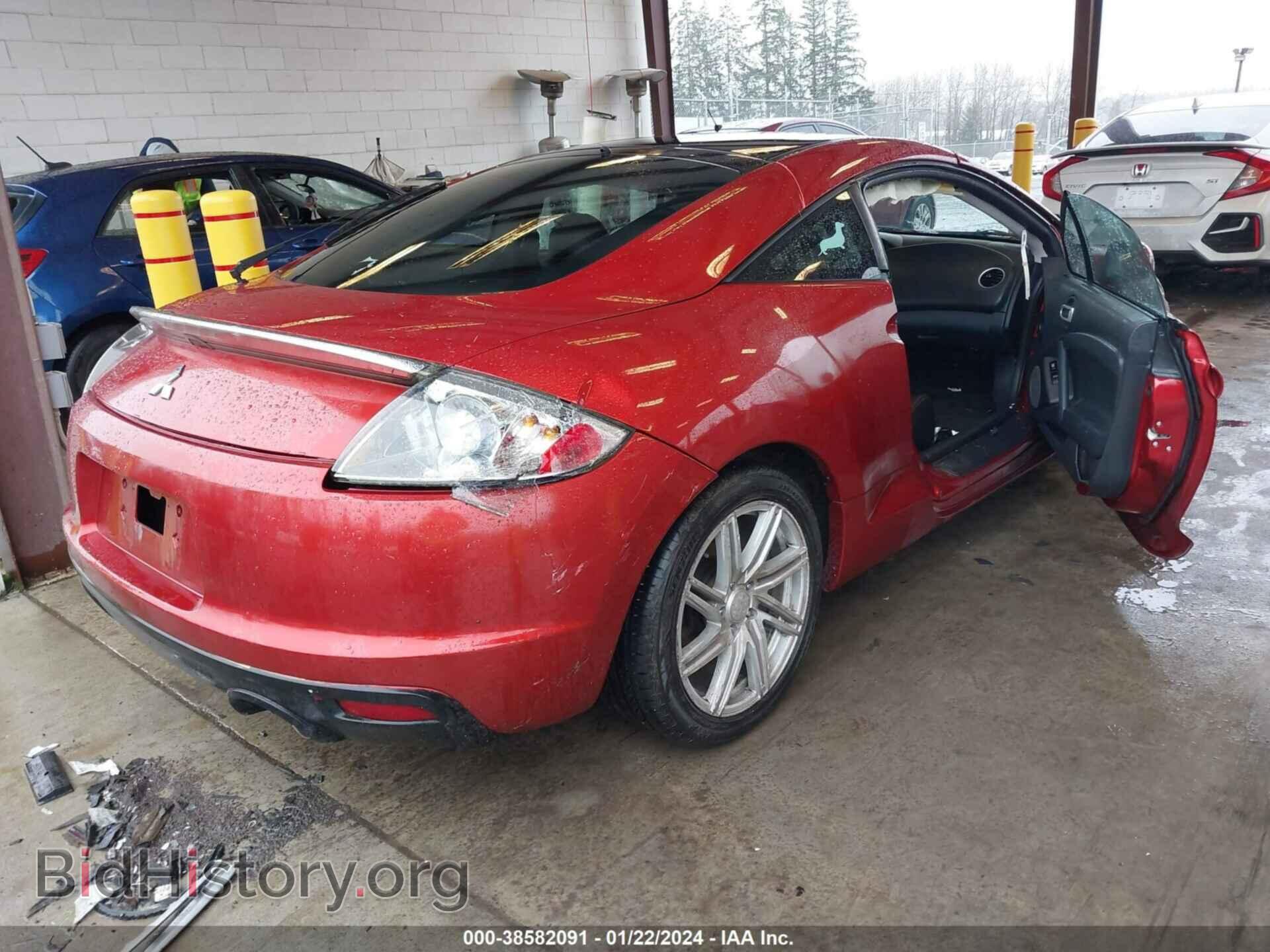 2012 MITSUBISHI ECLIPSE - VIN: 4A31K5DF5CE007119 - Photo 4