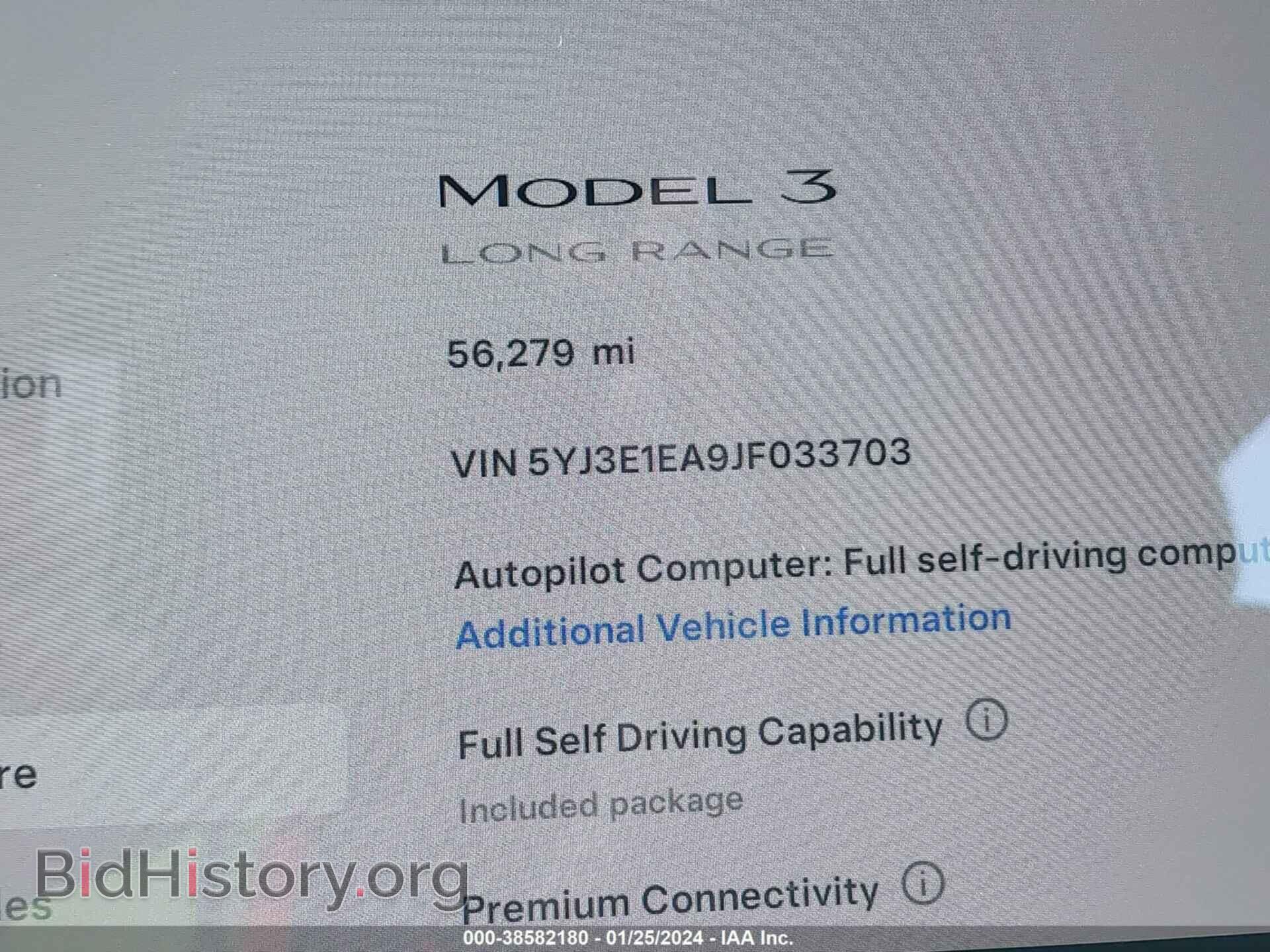 2018 TESLA MODEL 3 - VIN: 5YJ3E1EA9JF033703 - Фото 14