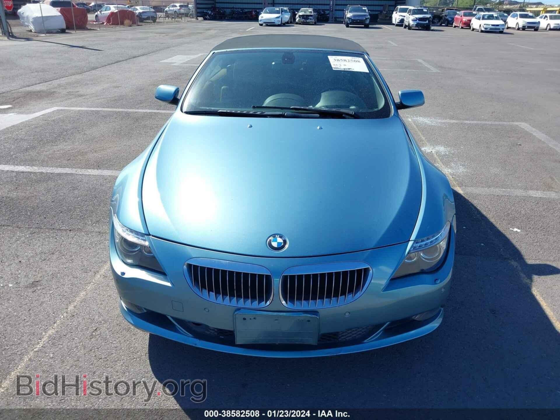 2008 BMW 650I - VIN: WBAEB53558CX60419 - Фото 6