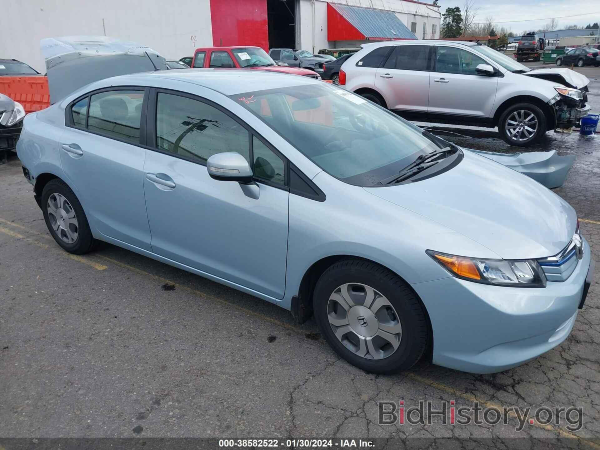 Photo JHMFB4F30CS002786 - HONDA CIVIC HYBRID 2012