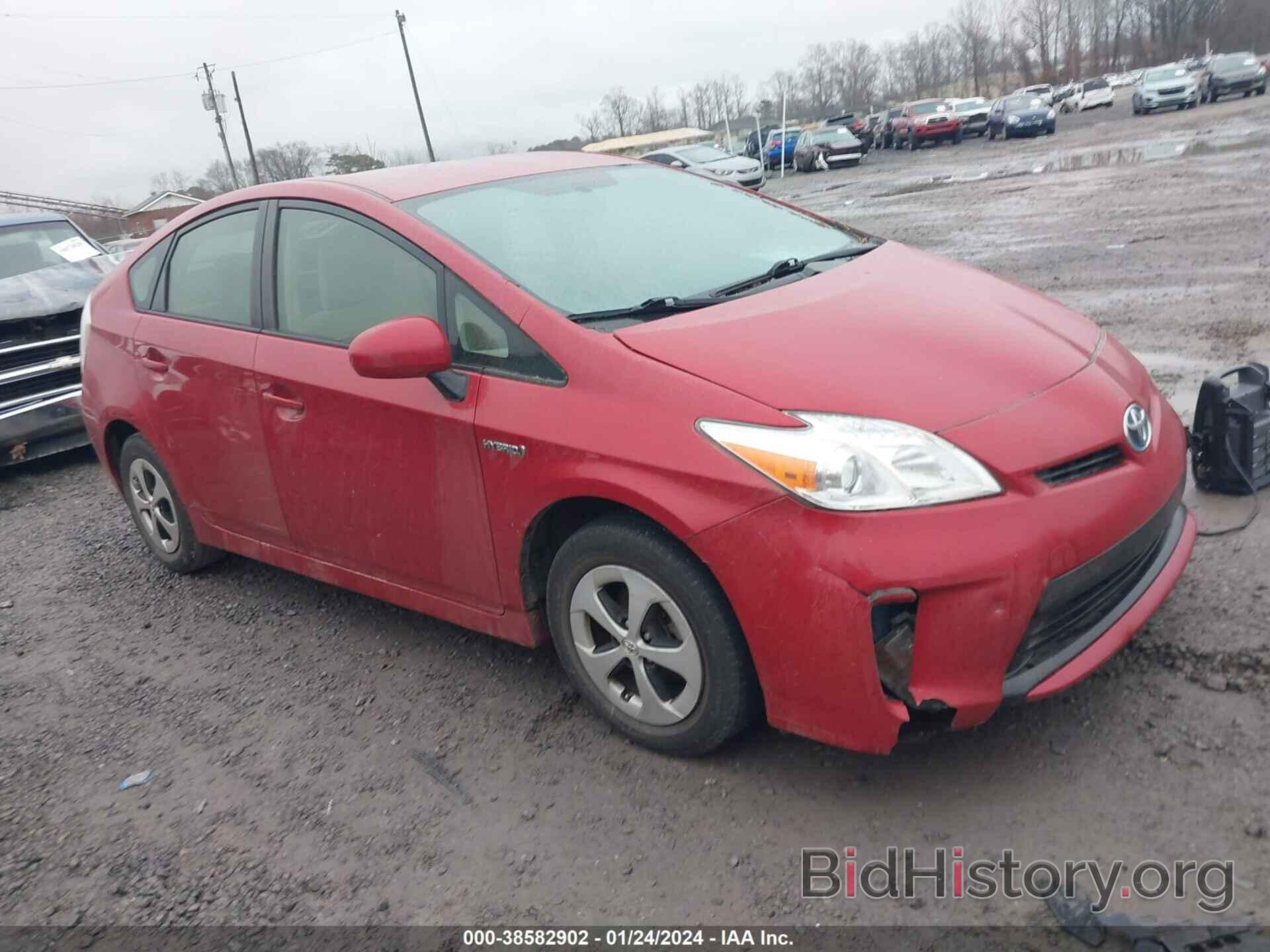 Photo JTDKN3DU1E0389487 - TOYOTA PRIUS 2014