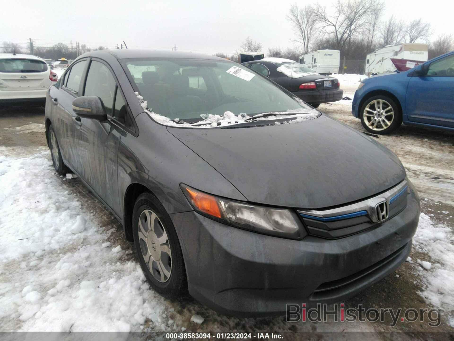 Photo JHMFB4F37CS001389 - HONDA CIVIC HYBRID 2012