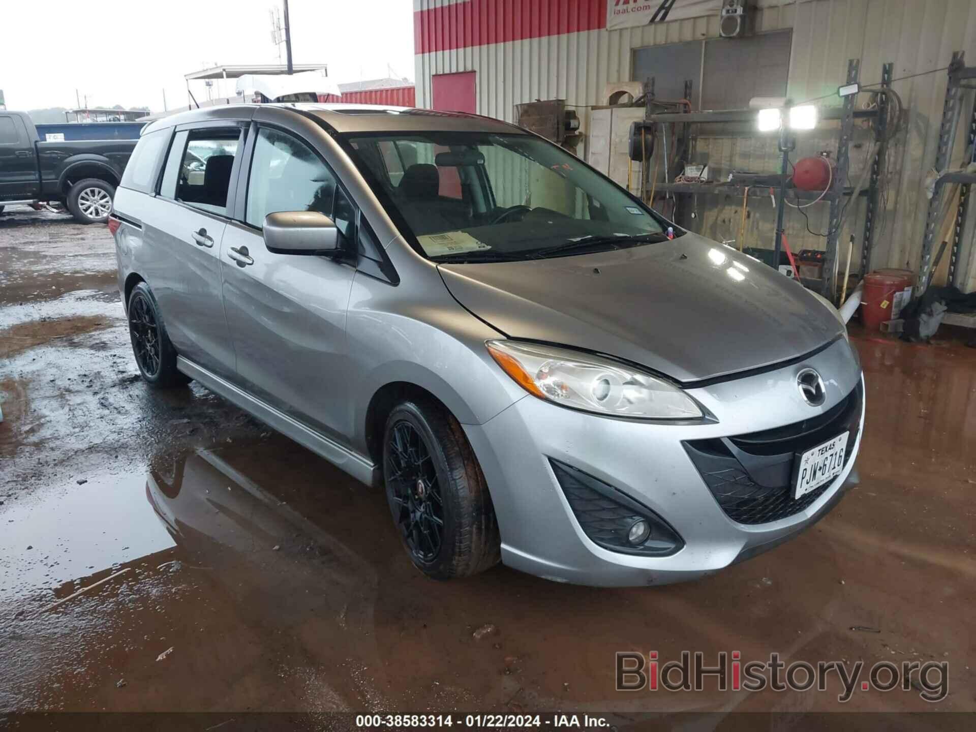 Photo JM1CW2CL6C0101366 - MAZDA MAZDA5 2012