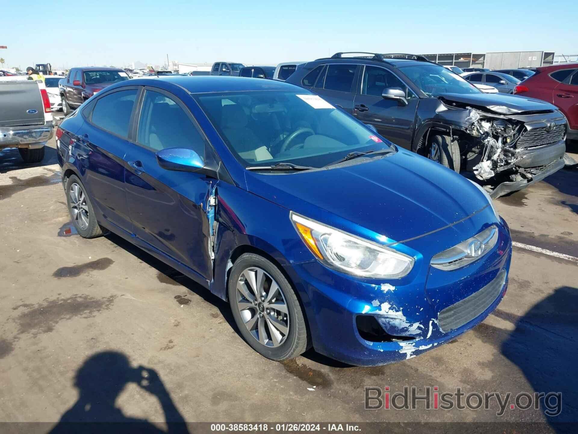 Photo KMHCT4AE2HU250877 - HYUNDAI ACCENT 2017