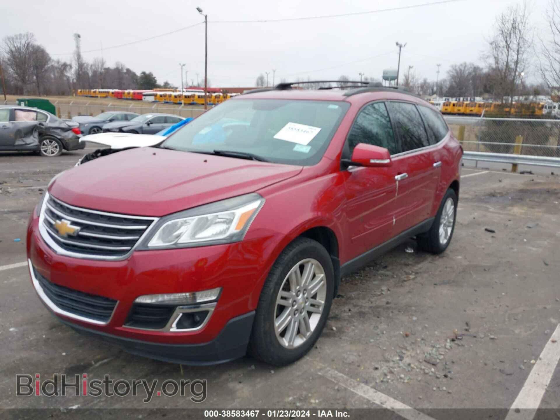 2014 CHEVROLET TRAVERSE - VIN: 1GNKVGKD4EJ154710 - Фото 2