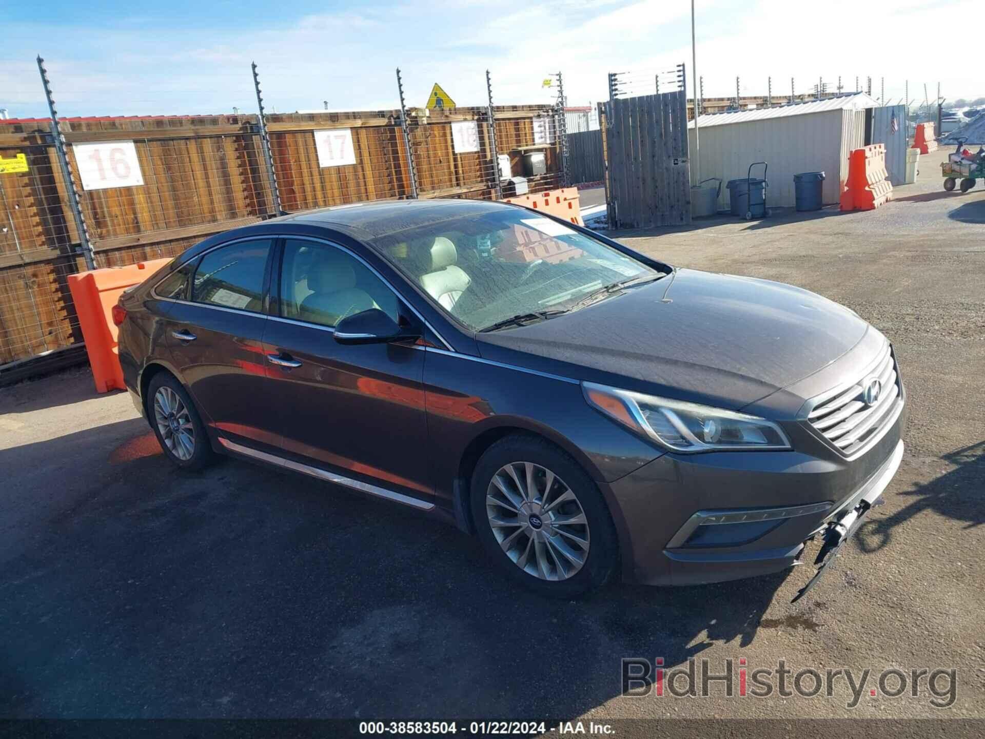 Photo 5NPE34AFXFH178968 - HYUNDAI SONATA 2015