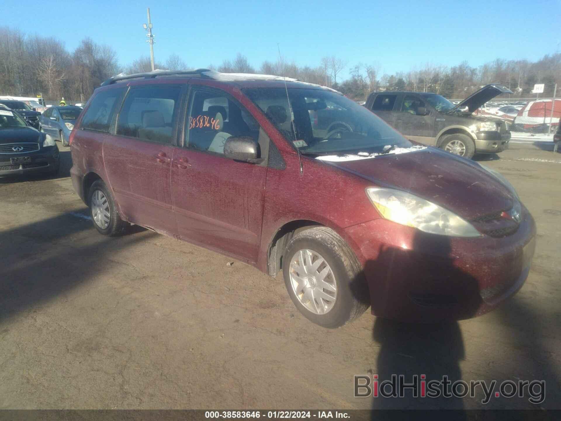 Photo 5TDZK23C48S186265 - TOYOTA SIENNA 2008