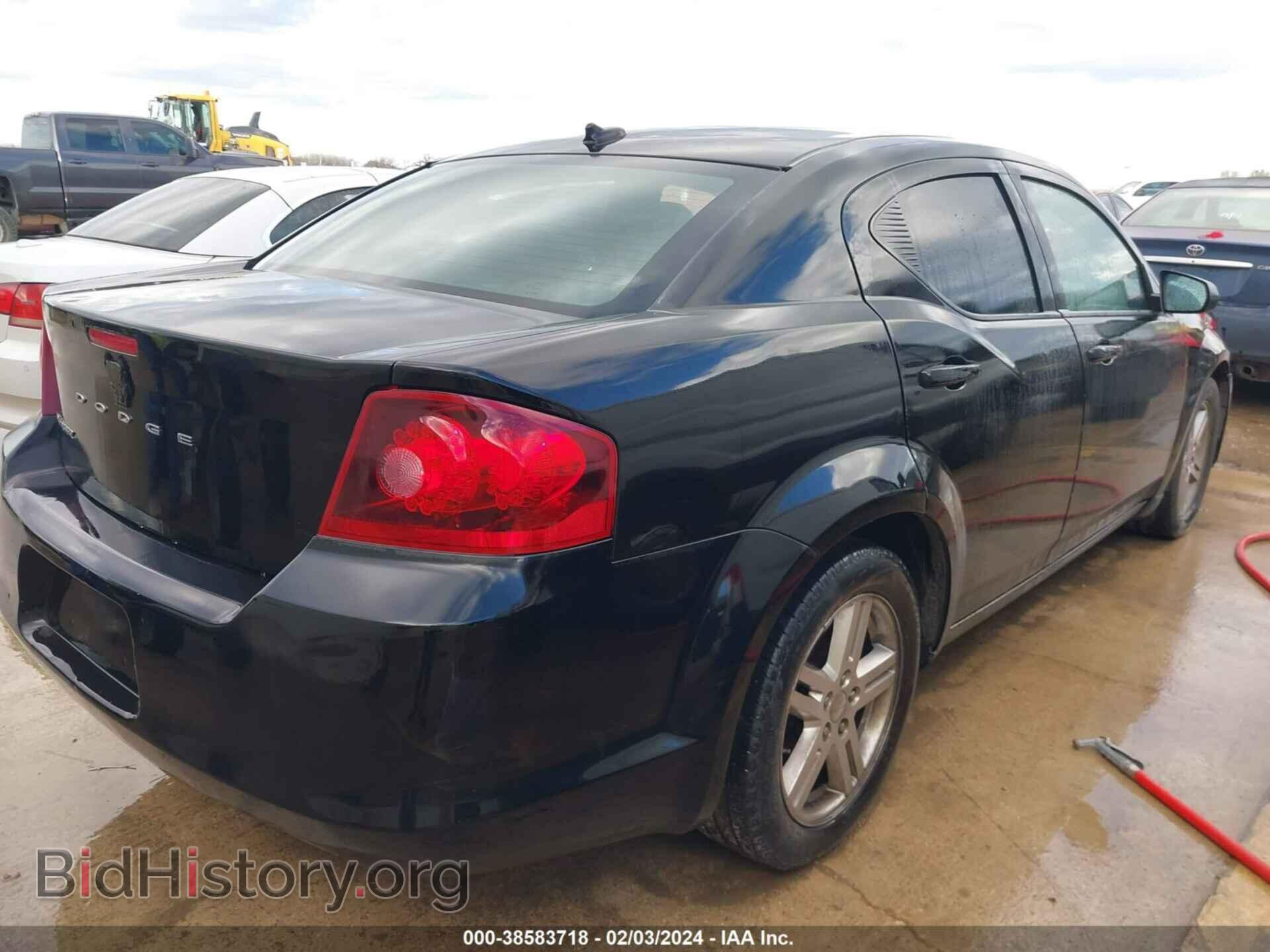2013 DODGE AVENGER - VIN: 1C3CDZAG8DN747991 - Фото 4