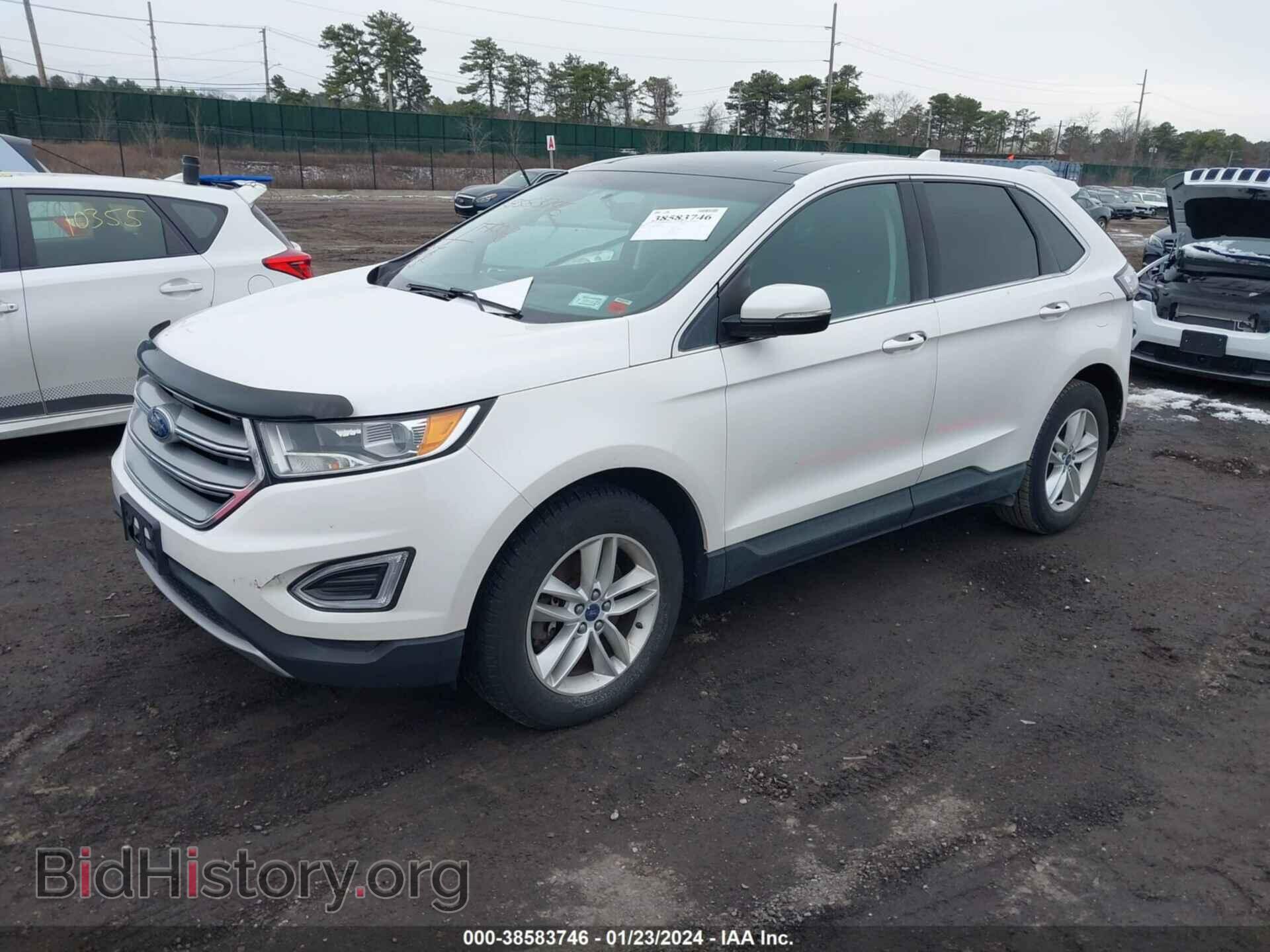 2015 FORD EDGE - VIN: 2FMTK4J89FBC18430 - Фото 2