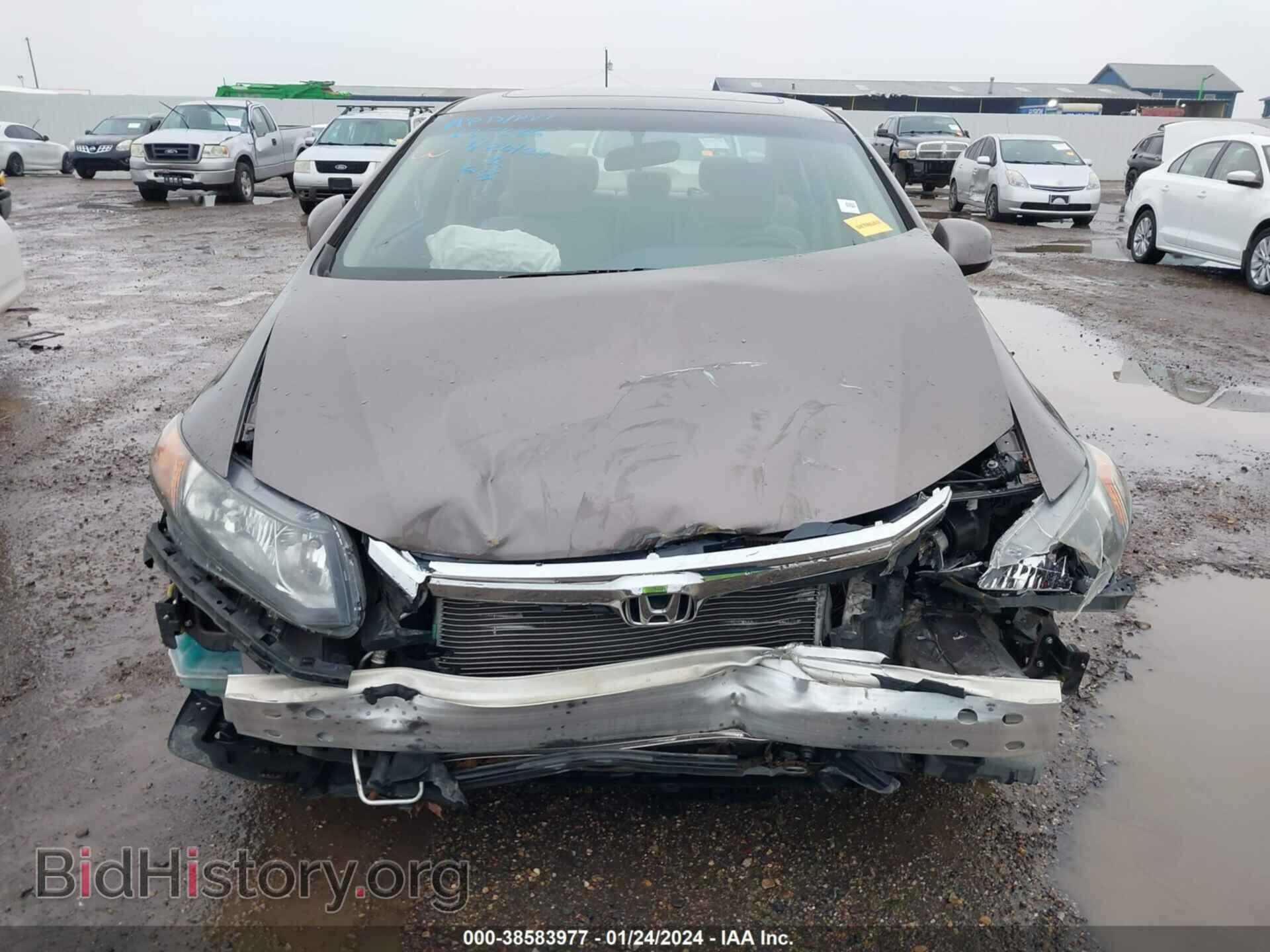 2012 HONDA CIVIC - VIN: 2HGFB2F83CH518361 - Фото 6