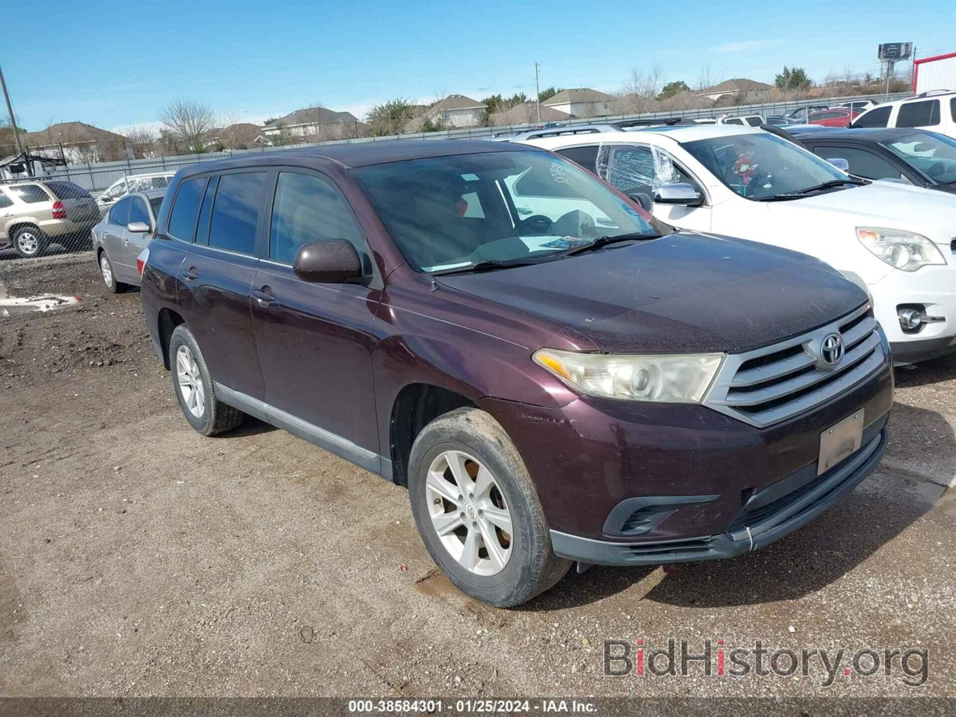 Photo 5TDZA3EH2BS009576 - TOYOTA HIGHLANDER 2011