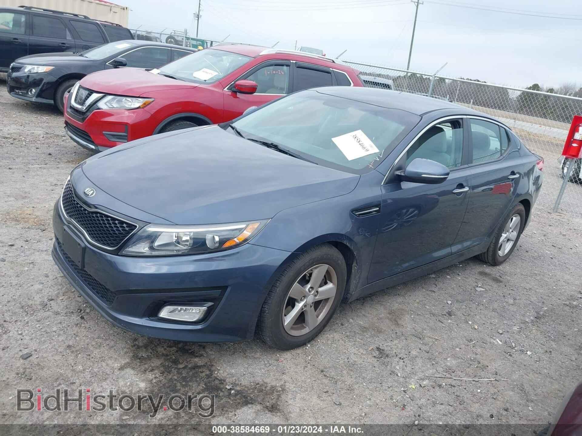 2015 KIA OPTIMA - VIN: KNAGM4A73F5598518 - Фото 2