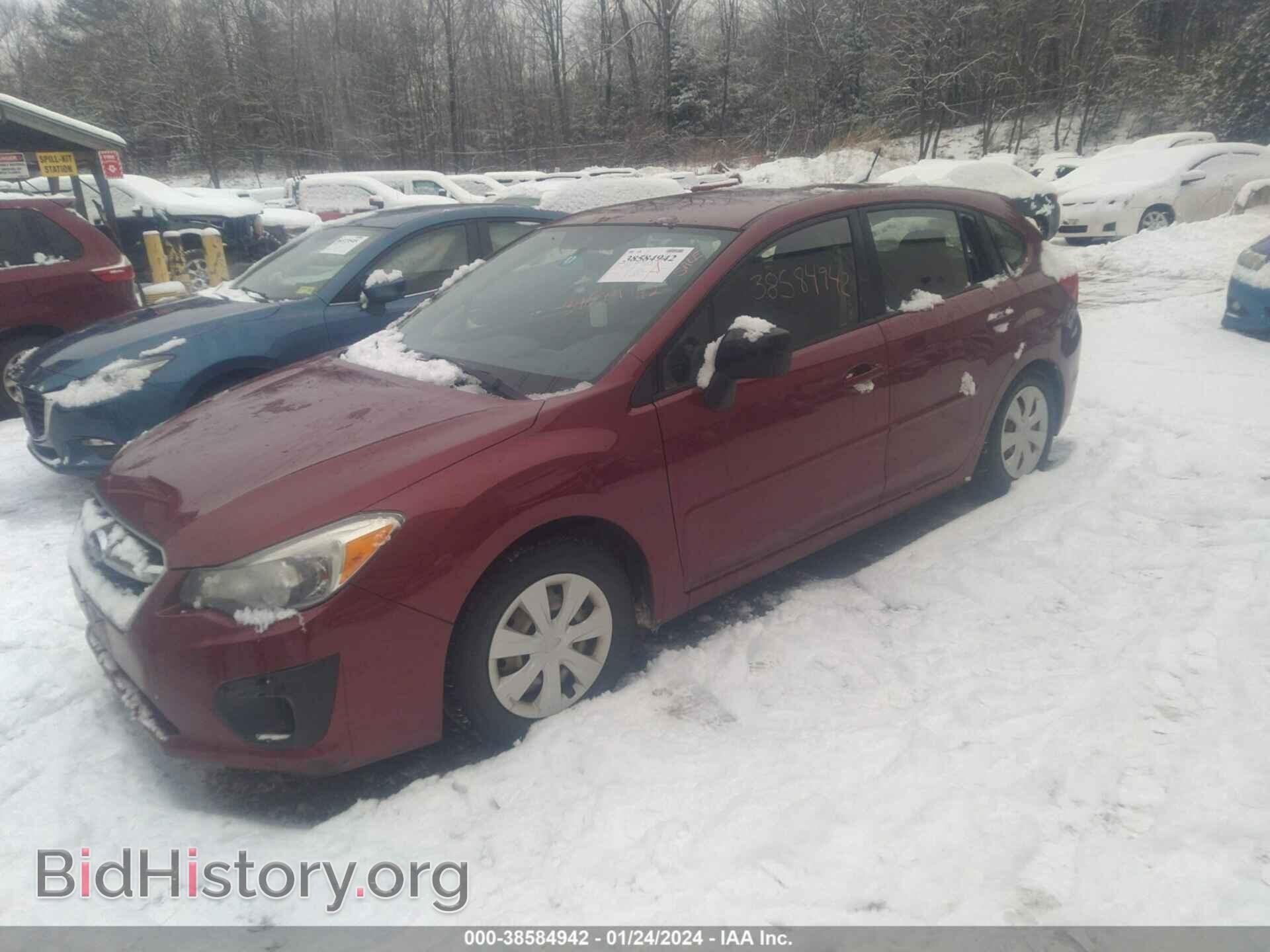 2013 SUBARU IMPREZA - VIN: JF1GPAA65D2882916 - Фото 2
