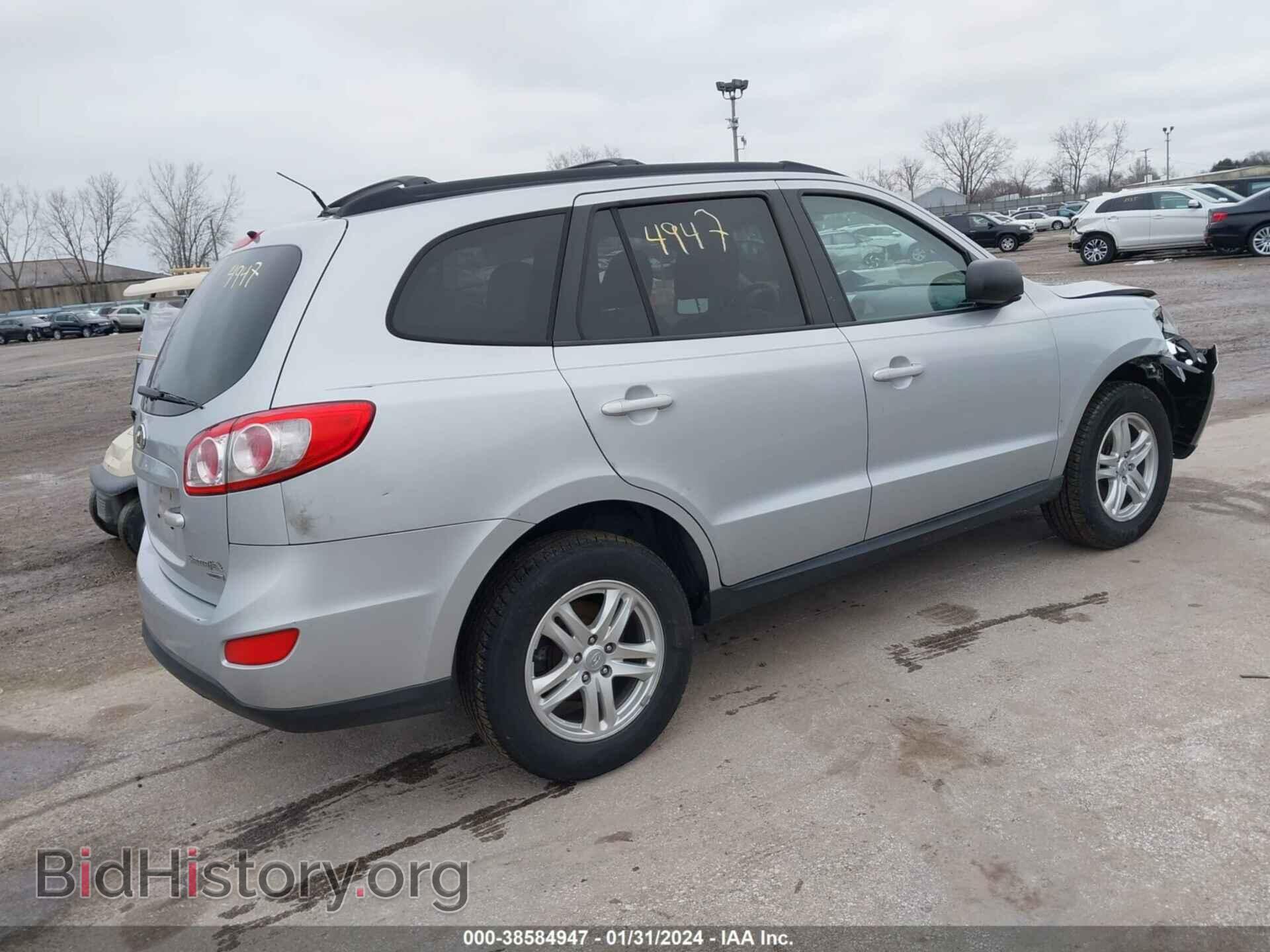 2010 HYUNDAI SANTA FE - VIN: 5NMSGDAB5AH363200 - Фото 4