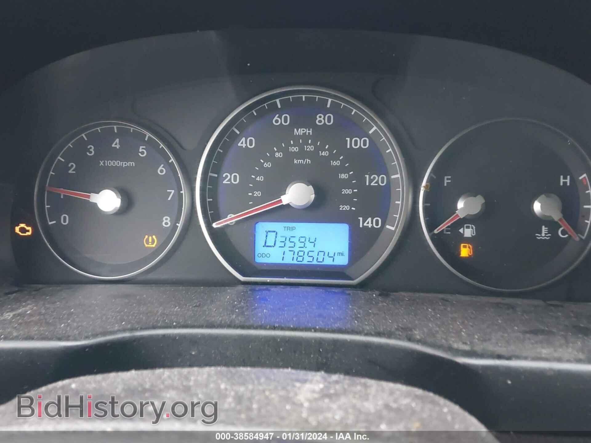 2010 HYUNDAI SANTA FE - VIN: 5NMSGDAB5AH363200 - Фото 7
