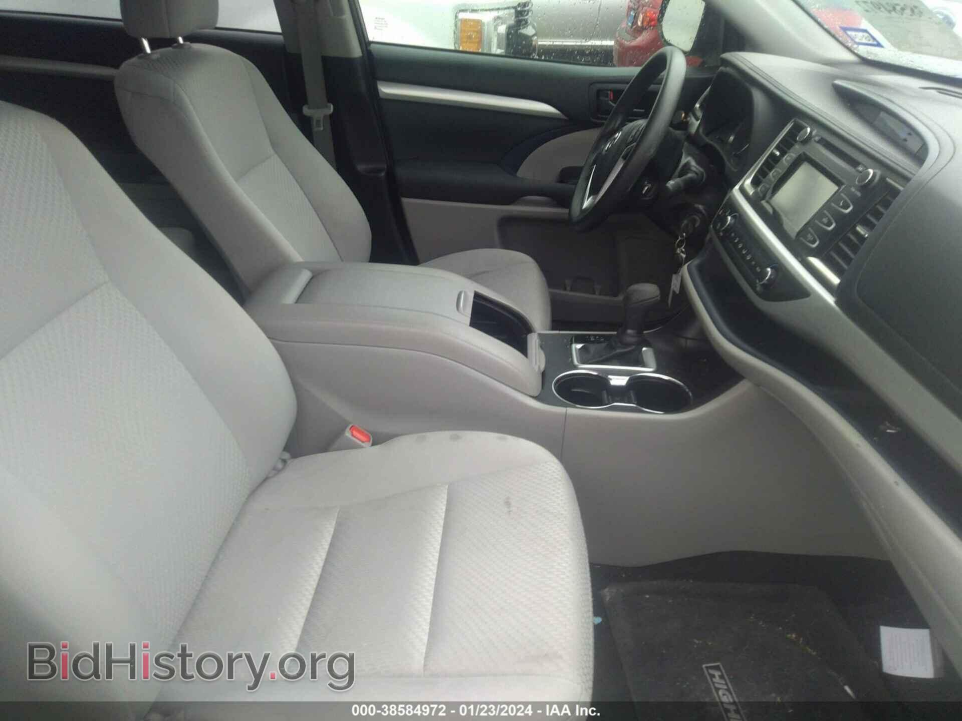 2017 TOYOTA HIGHLANDER - VIN: 5TDZZRFH2HS227441 - Фото 5