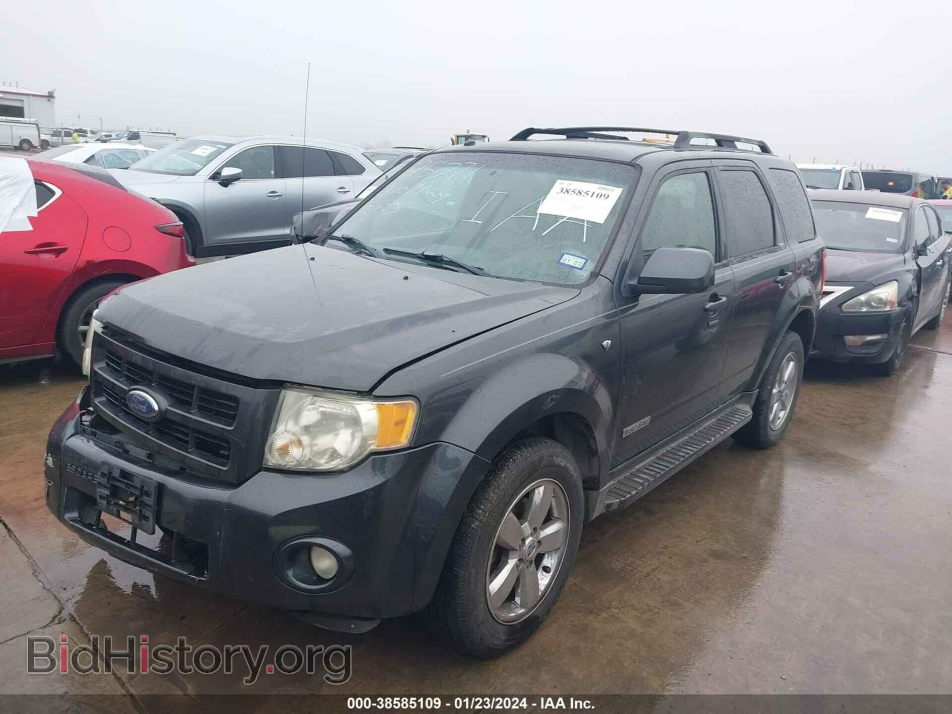 2008 FORD ESCAPE - VIN: 1FMCU04178KA95771 - Фото 2