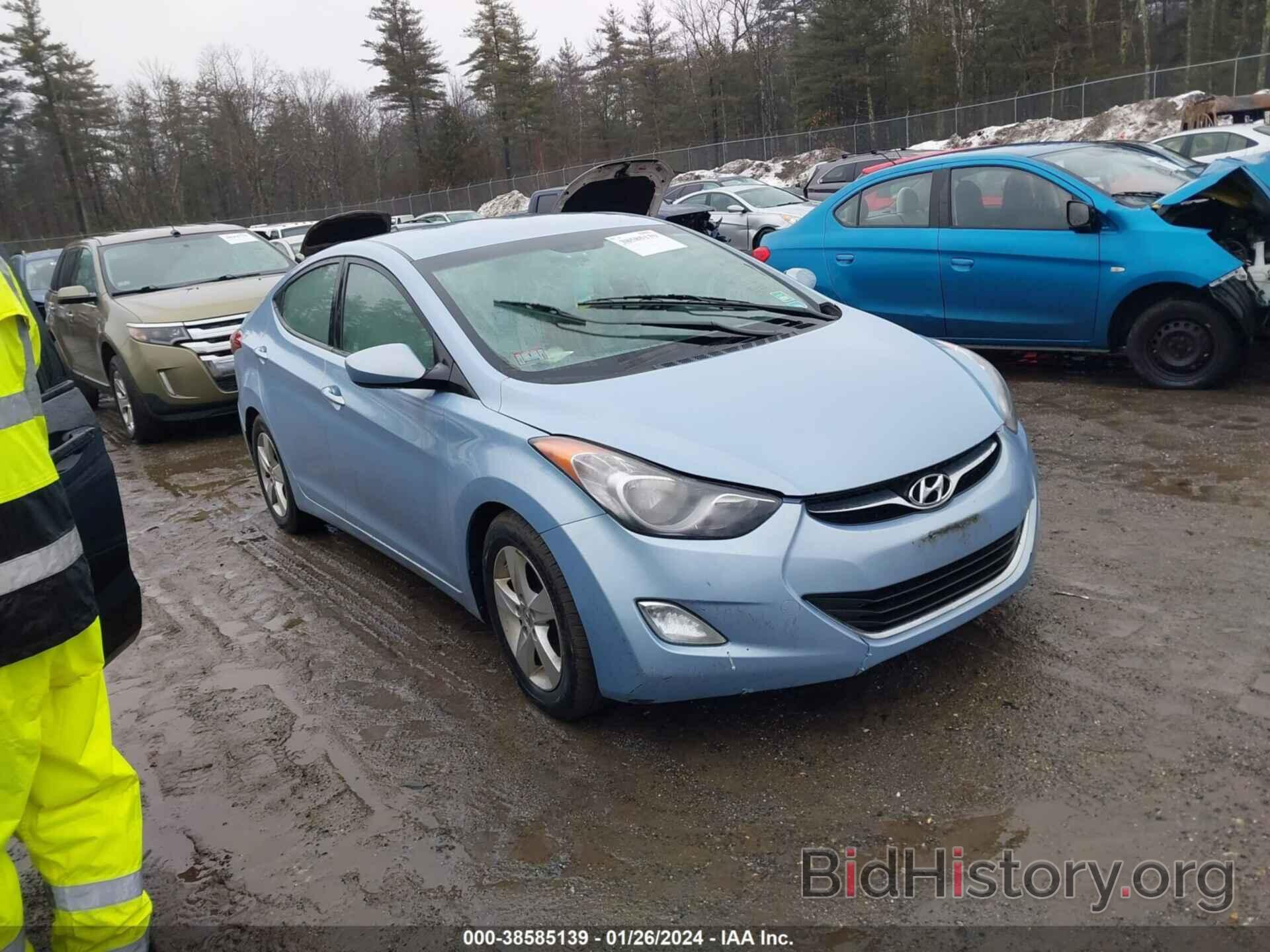 Photo KMHDH4AE4CU198716 - HYUNDAI ELANTRA 2012