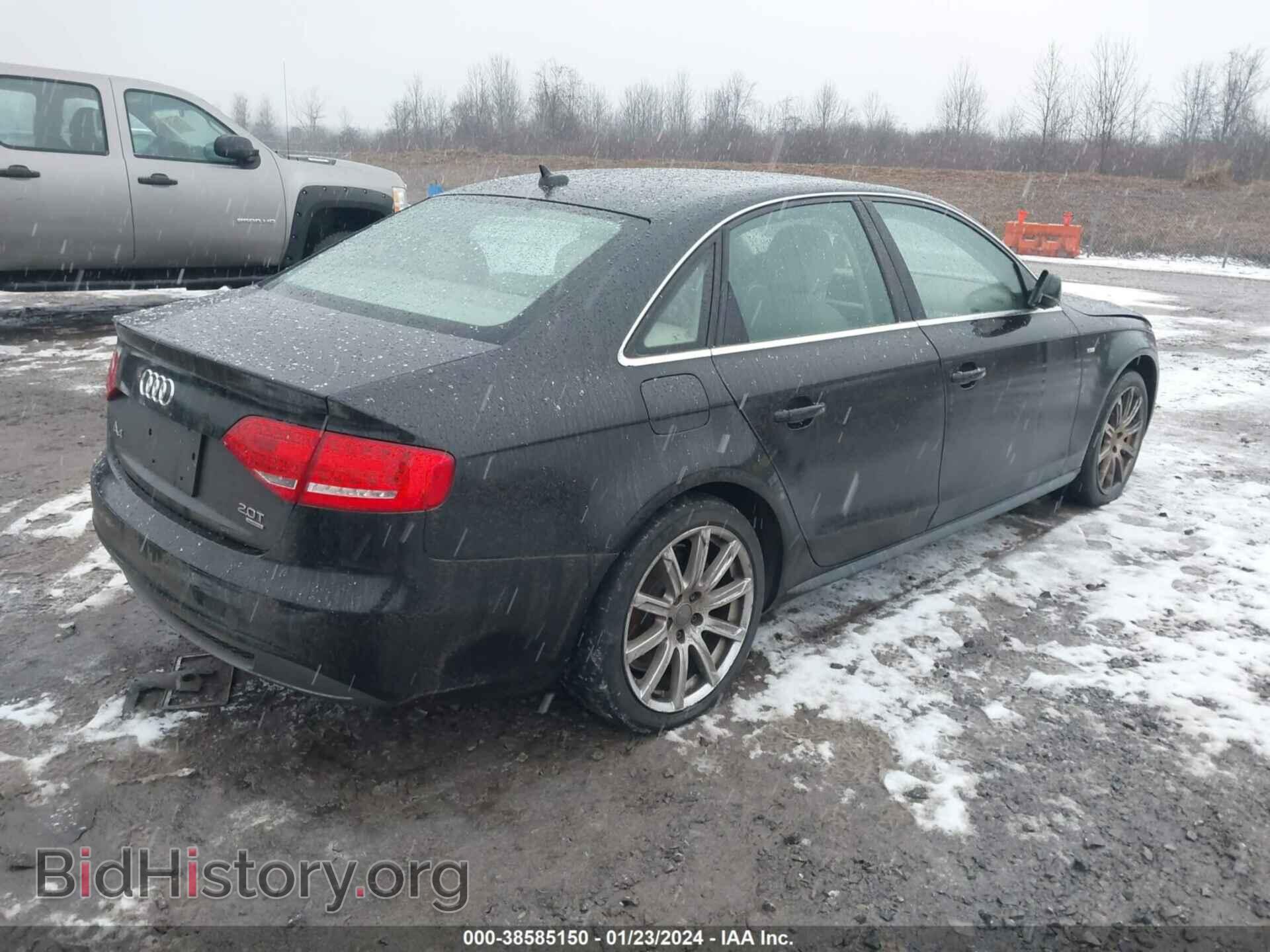 2012 AUDI A4 - VIN: WAUFFAFL2CN020688 - Фото 4